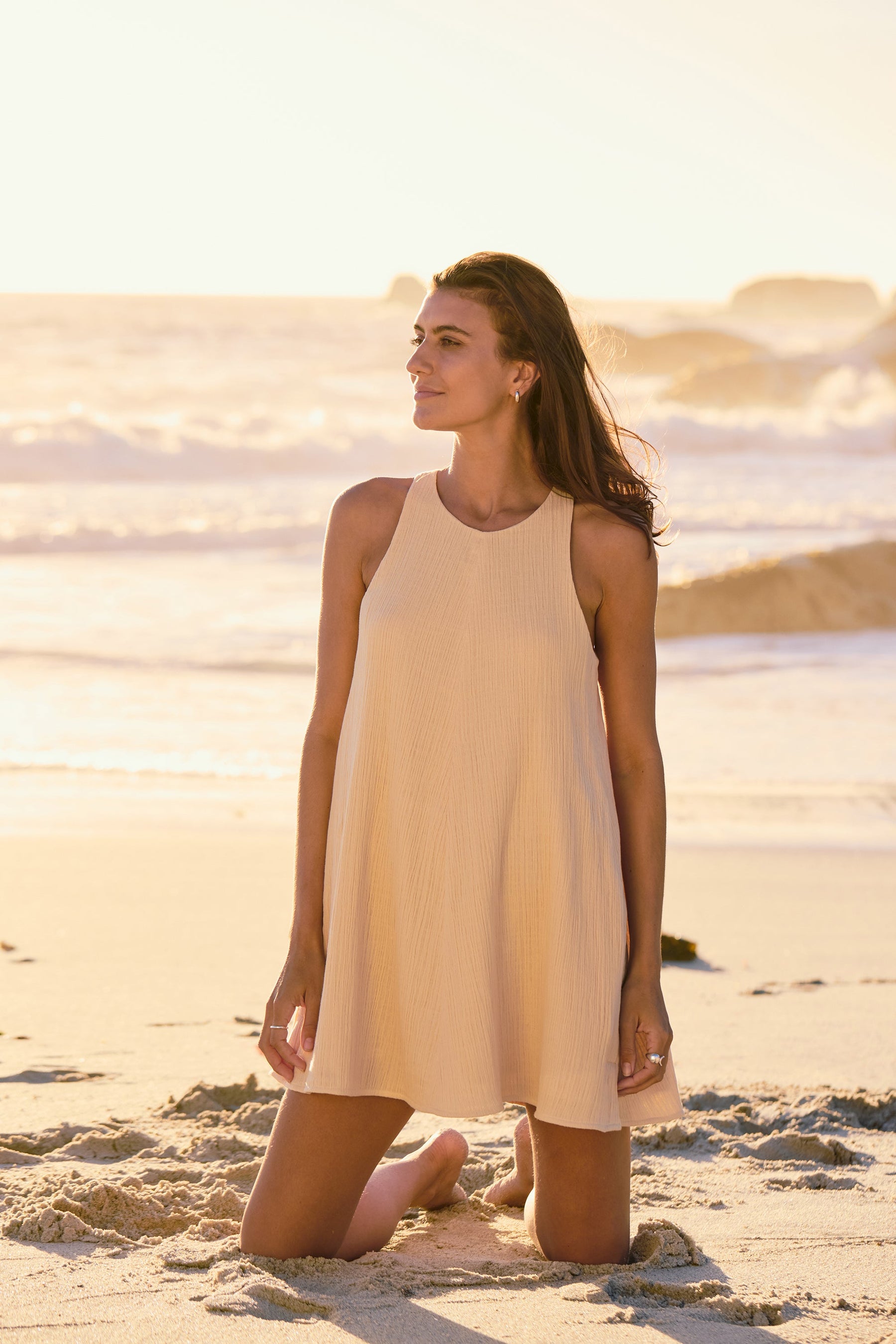Sandton Short Dress (Vanilla)