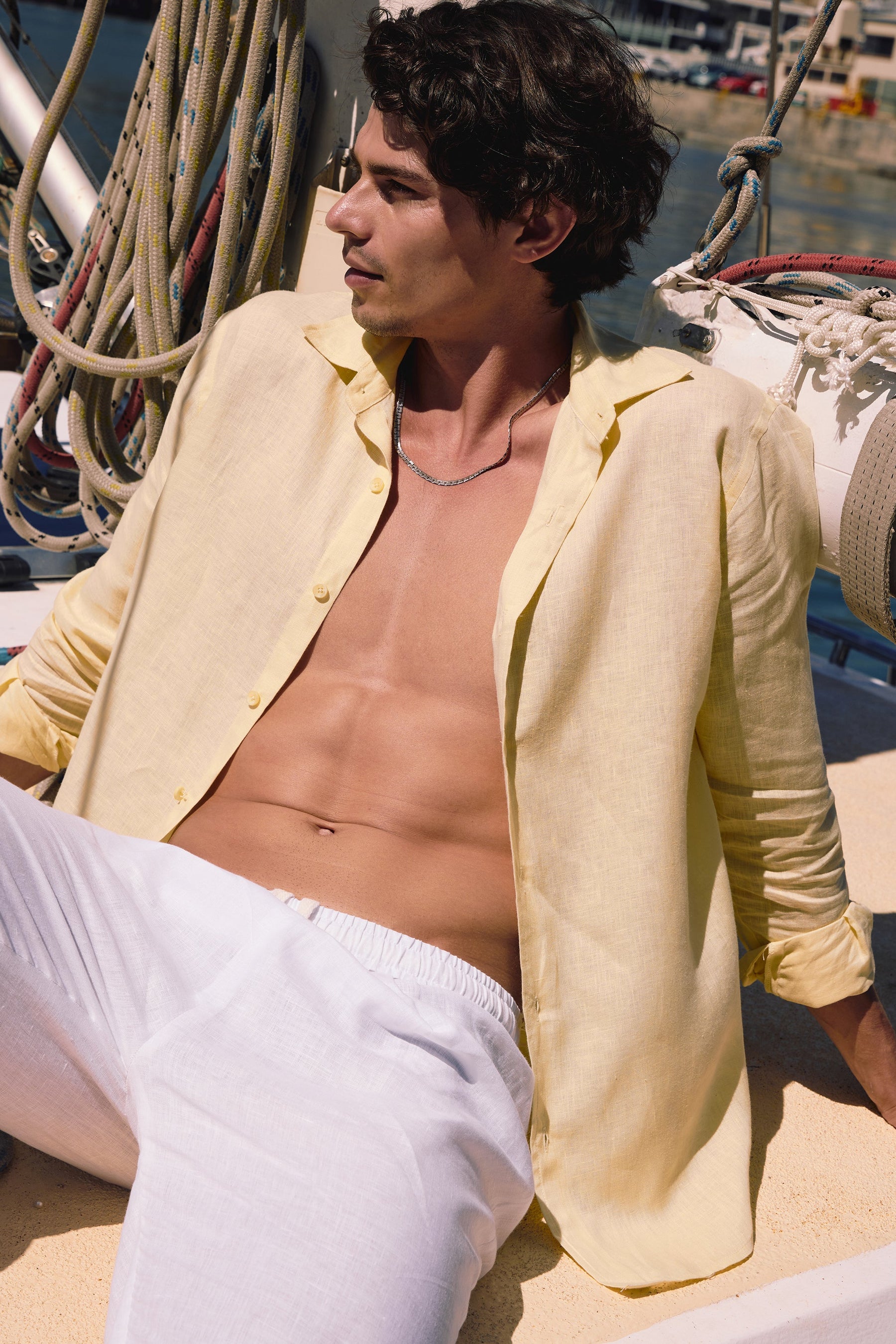 Corsica Shirt - MAN (Lemon)
