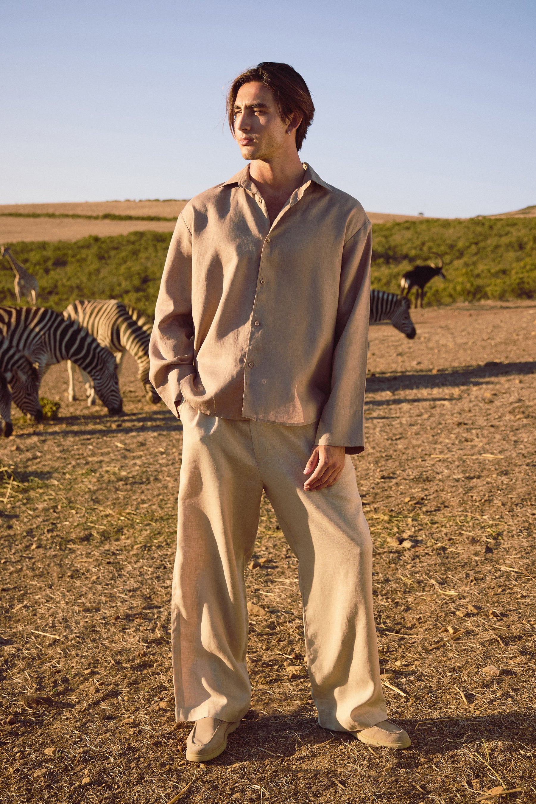 SAND Outwear Shirt - MAN (Truffle)