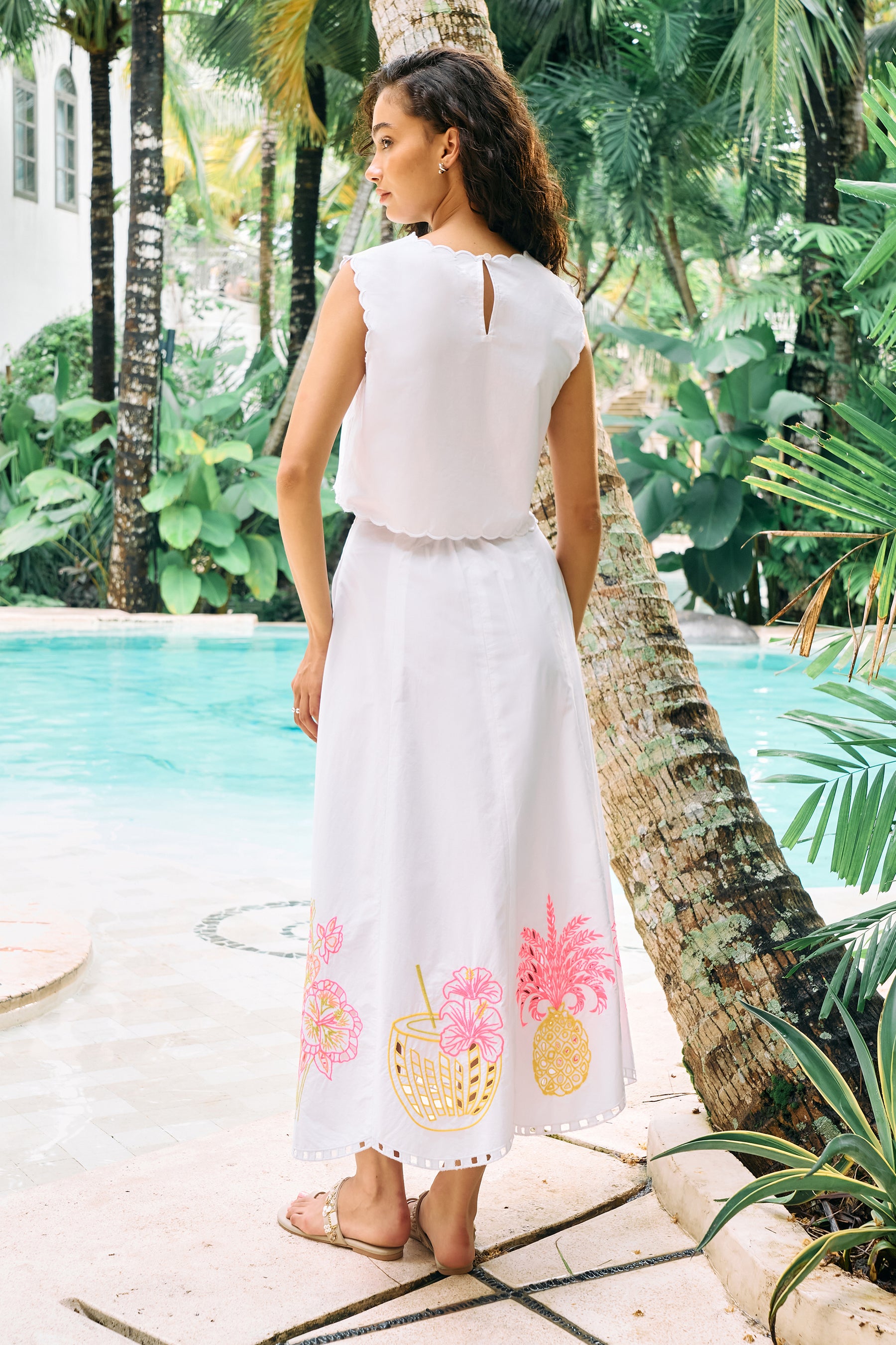 Meadow Skirt (White)