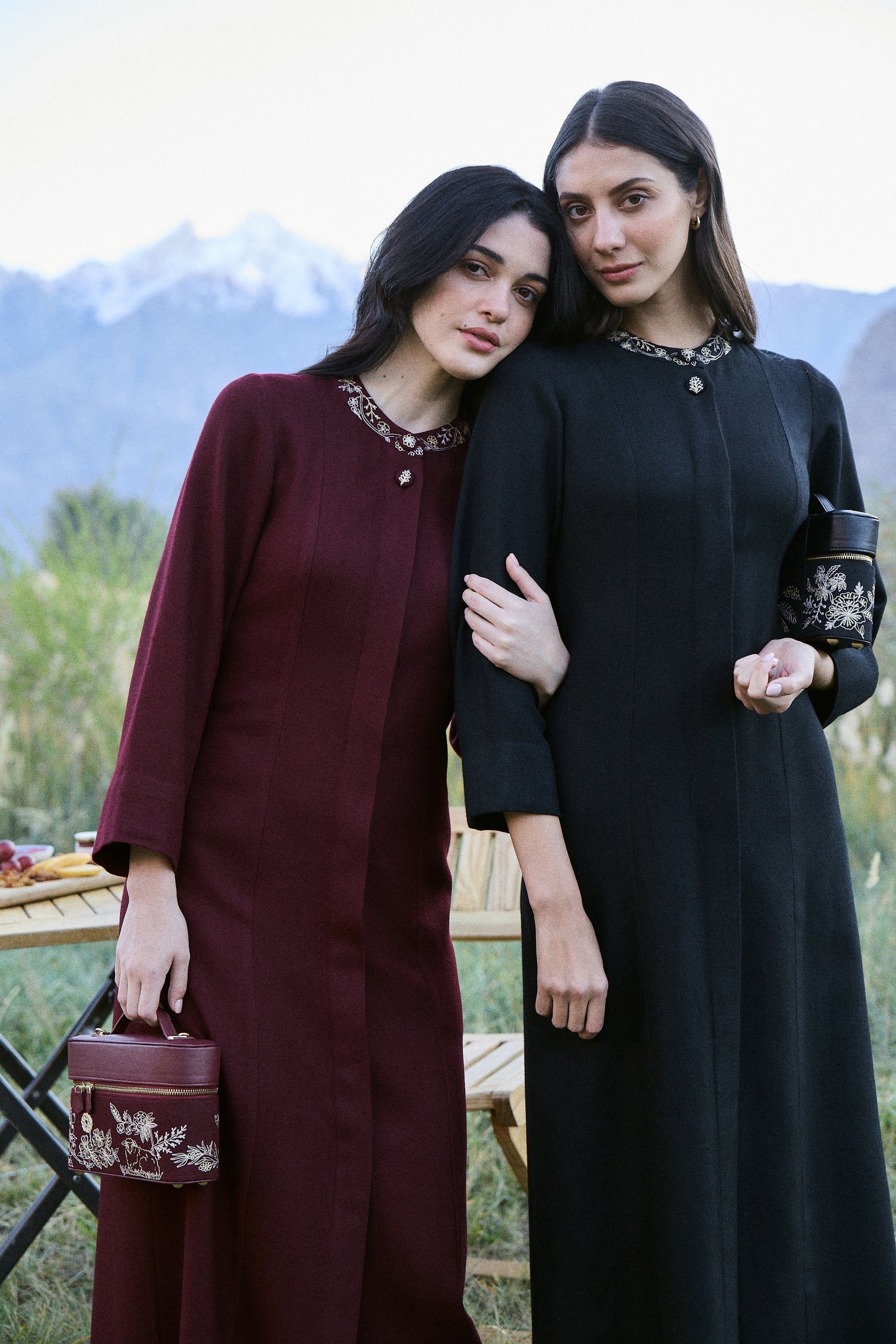 Juniper Woollen Dress (Black)