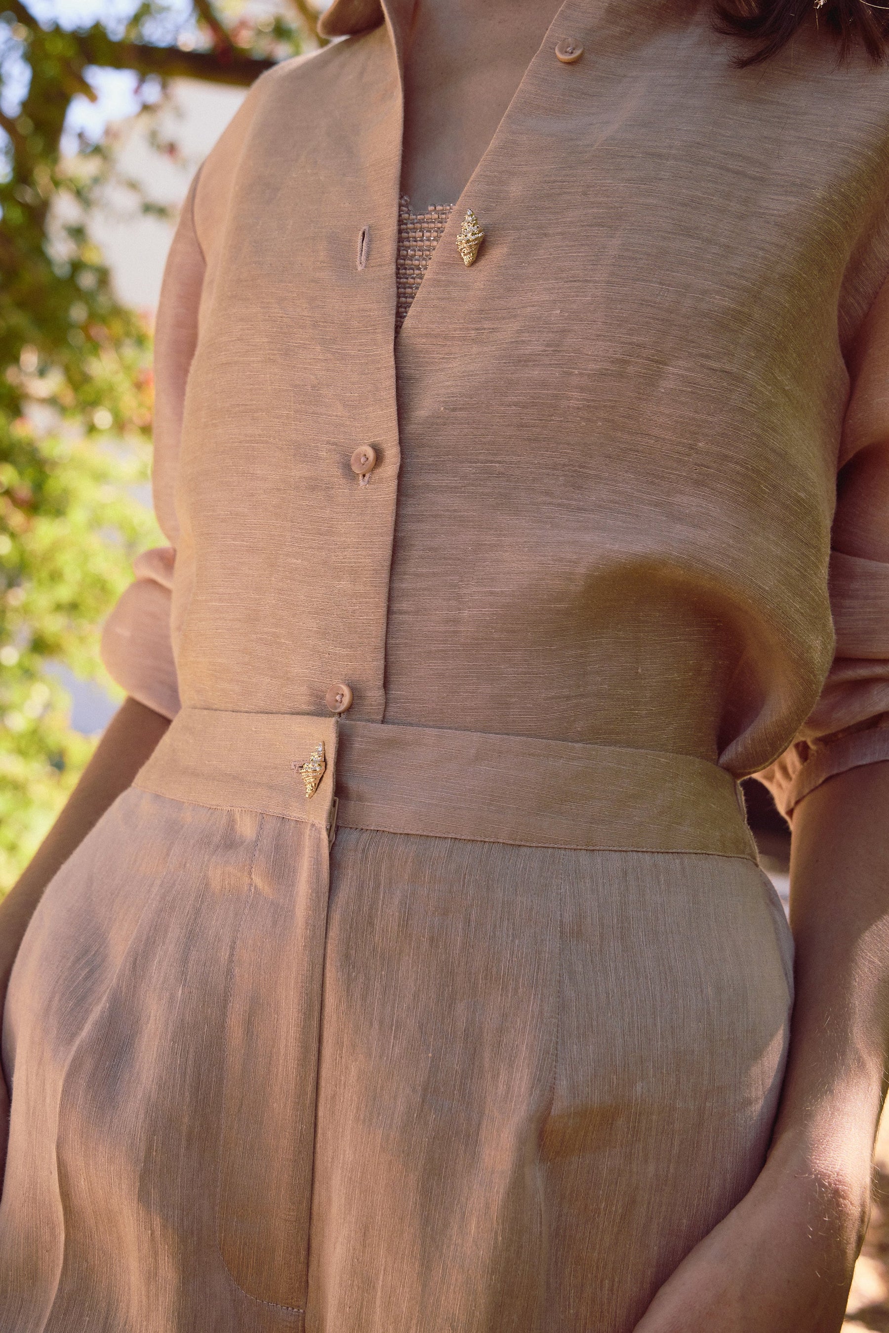 Sousse Shirt & Sousse Pants (Blush)