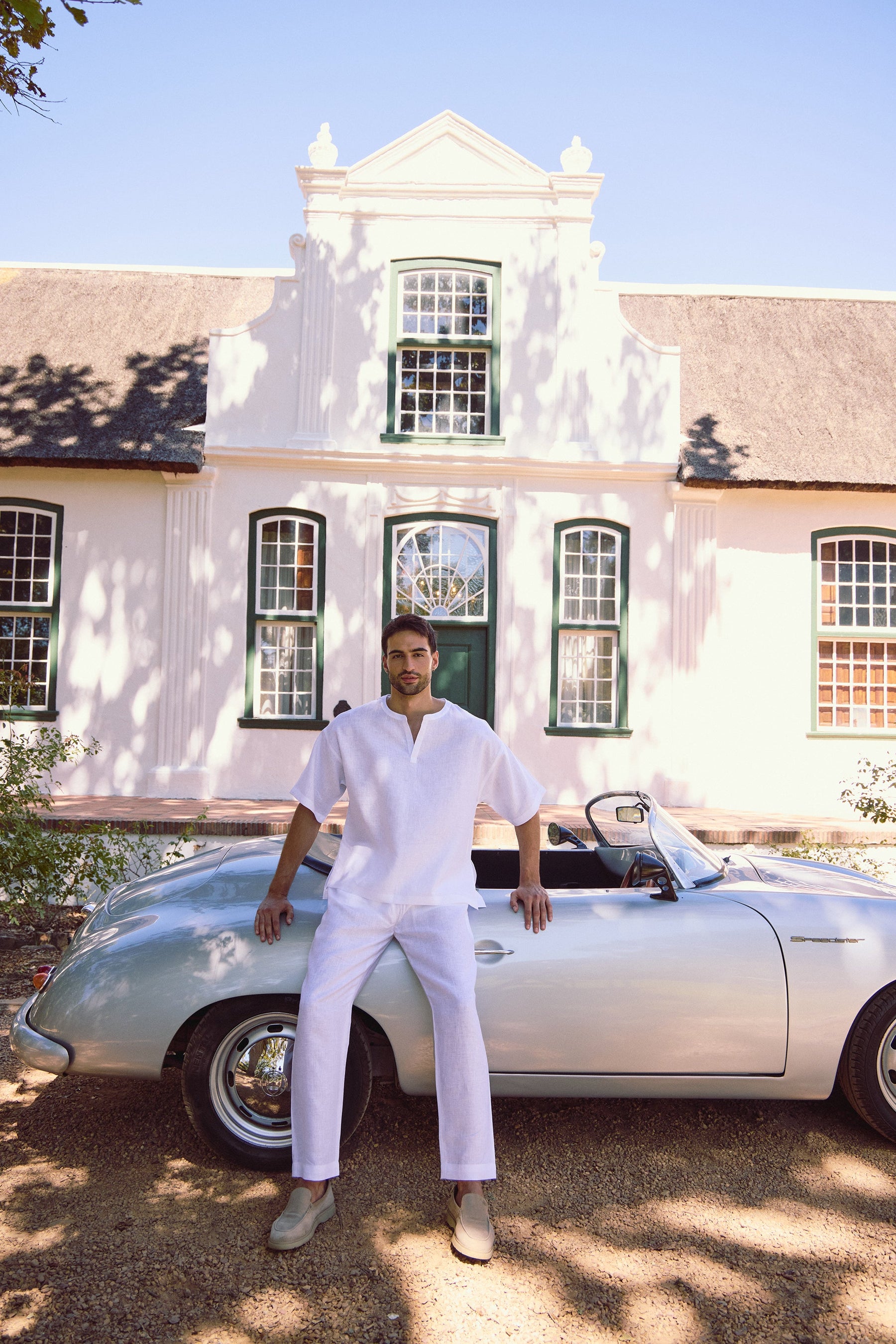 Springbok Shirt - MAN (White)