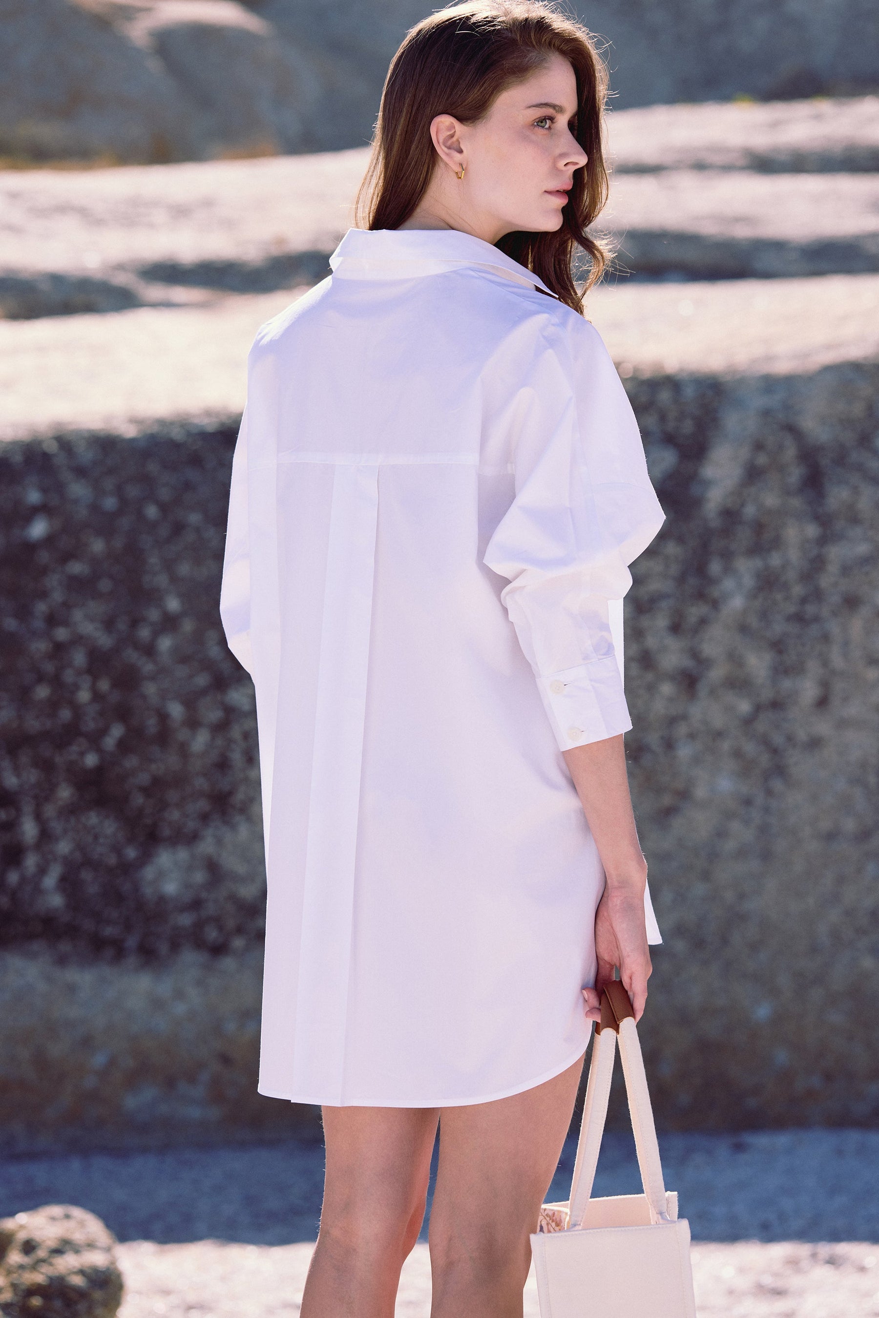 SAND Savanna Shirt Dress (Floral)