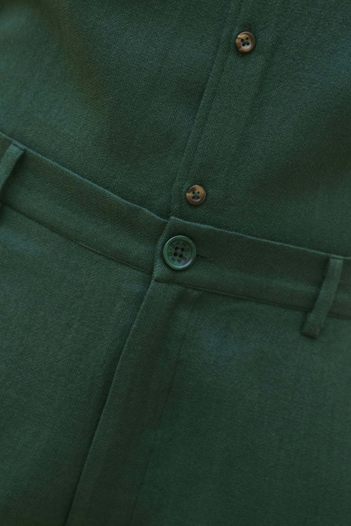 Fallow Woollen Shirt & Fallow Woollen Pants - MAN (Forest Pine)
