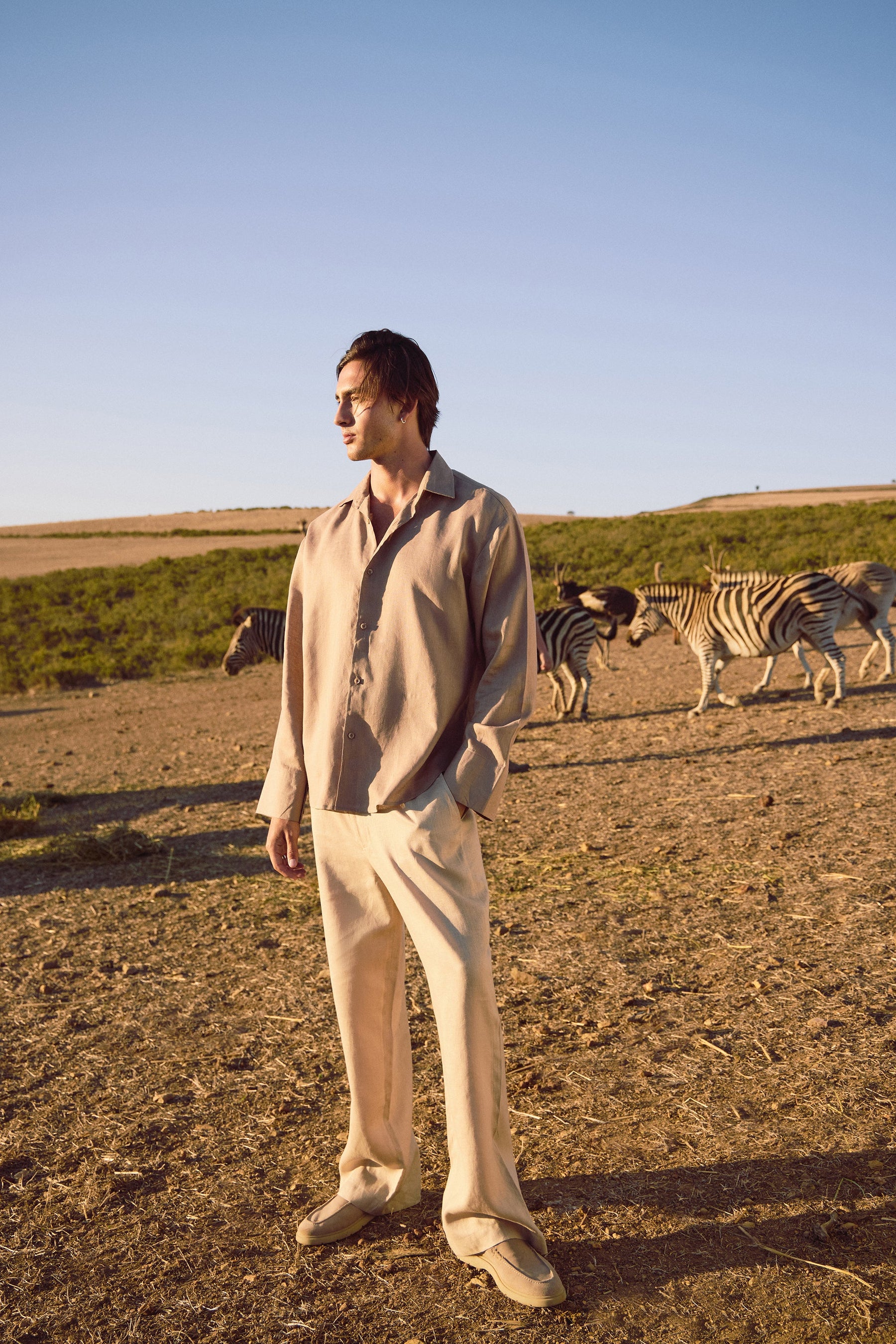 SAND Outwear Shirt - MAN (Truffle)