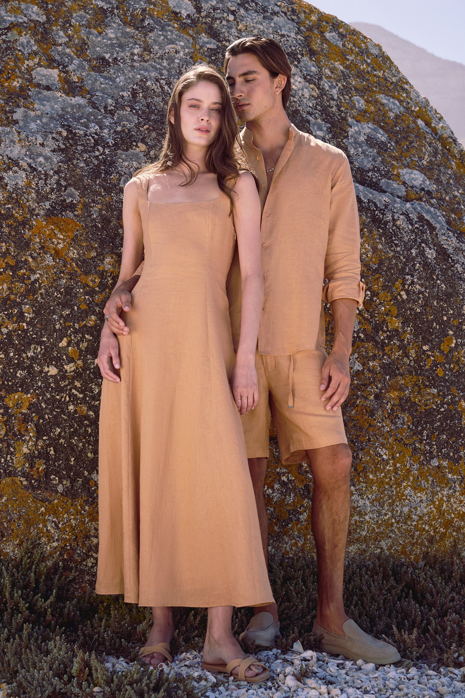 Rome Shirt - MAN (Tangerine)