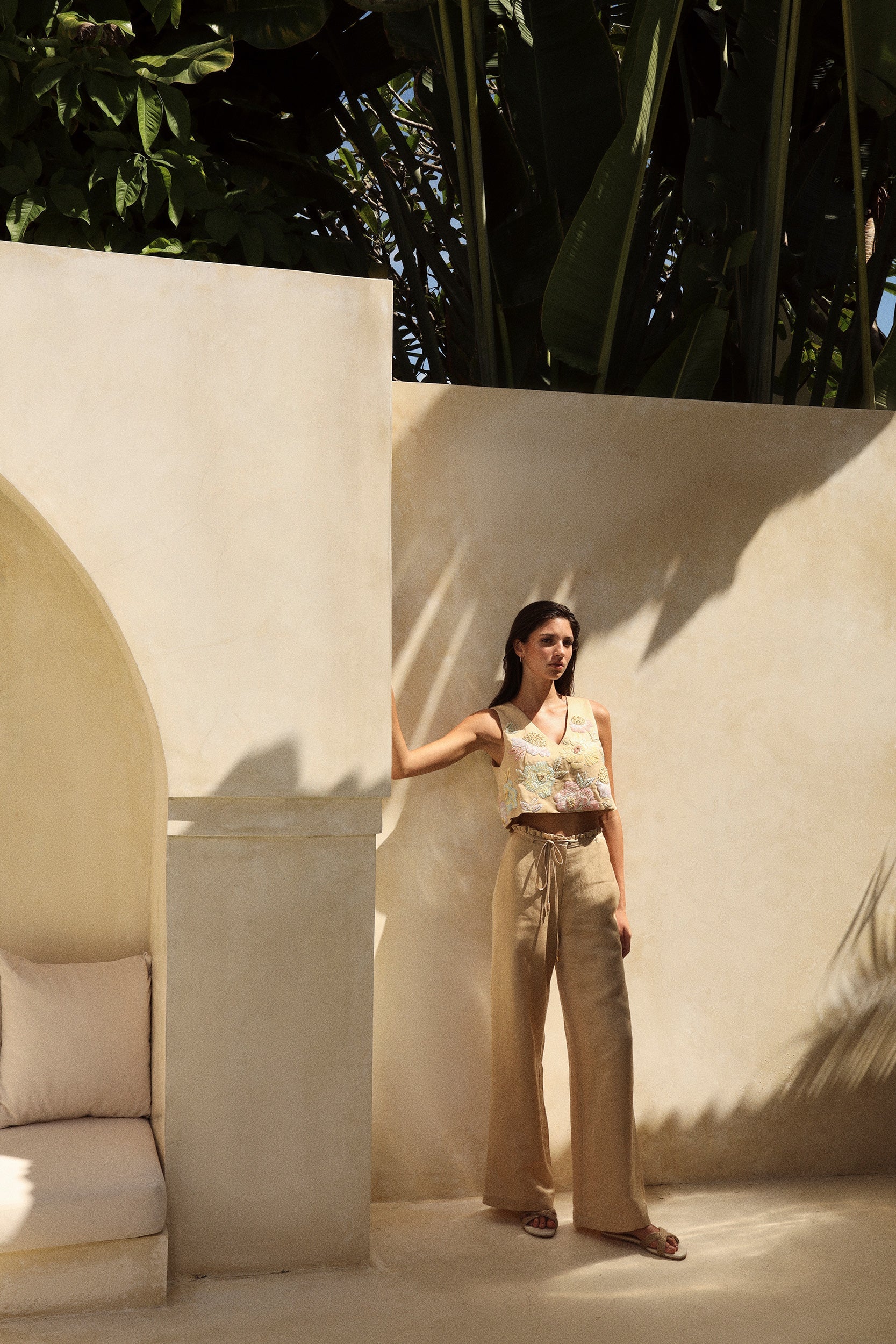 Siena Top (Creme)