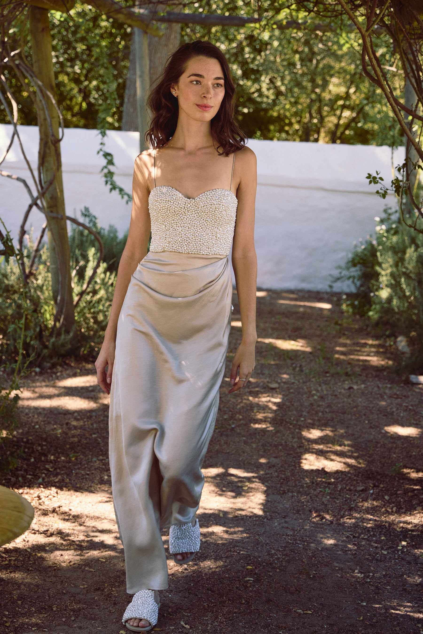 Rosendal Dress (Natural Ivory)