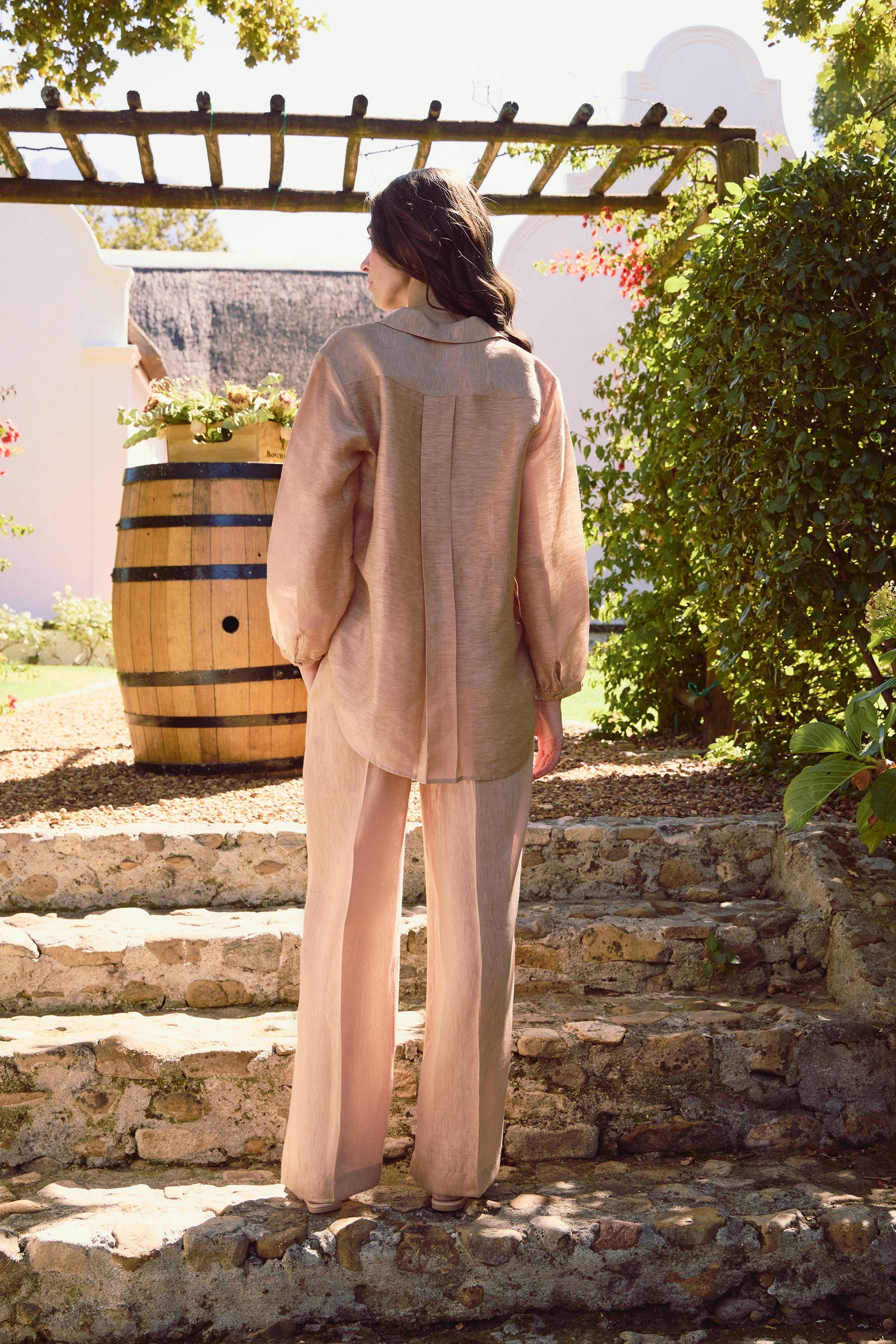 Sousse Shirt & Sousse Pants (Blush)