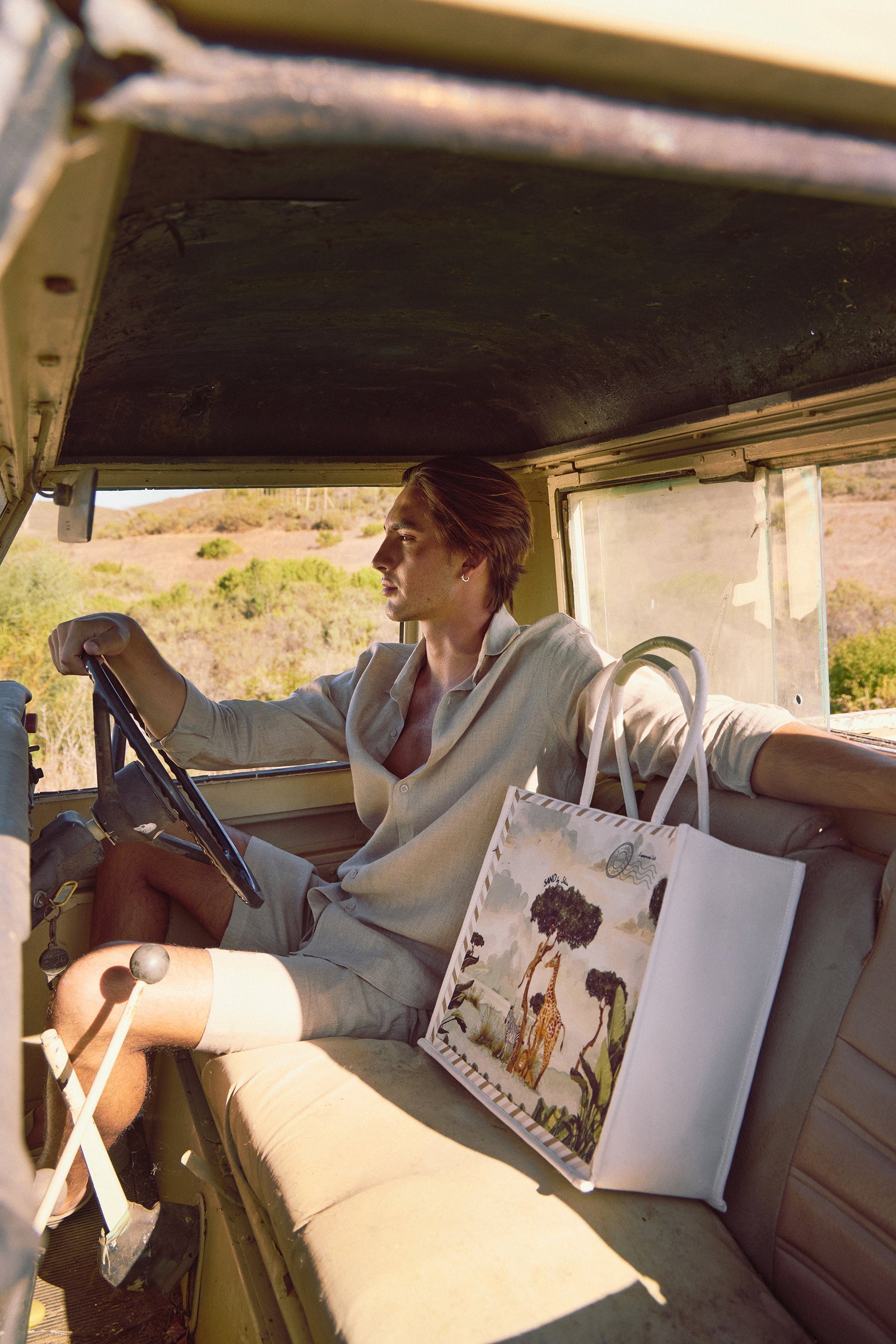 SAND Shirt-MAN (Kruger) & SAND Savanna Shorts- MAN (Kruger)