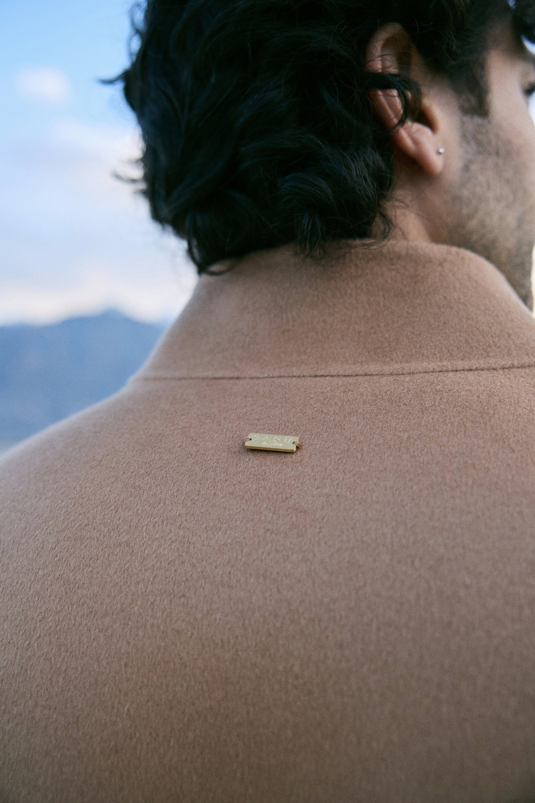 Cashmere-Silk-Merino Blend Jacket -MAN (Warm Honey)