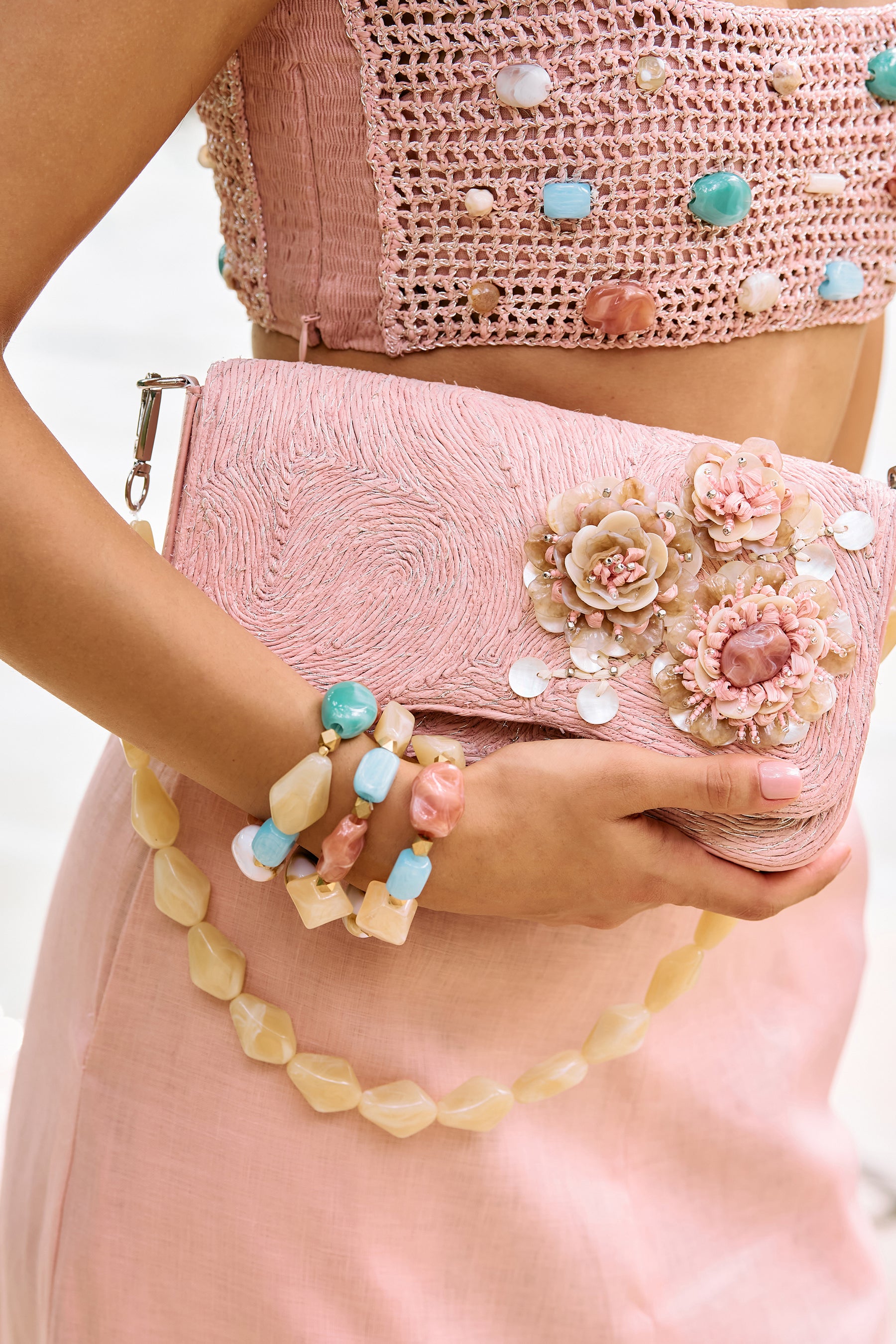 Multicolour Bracelet Stack