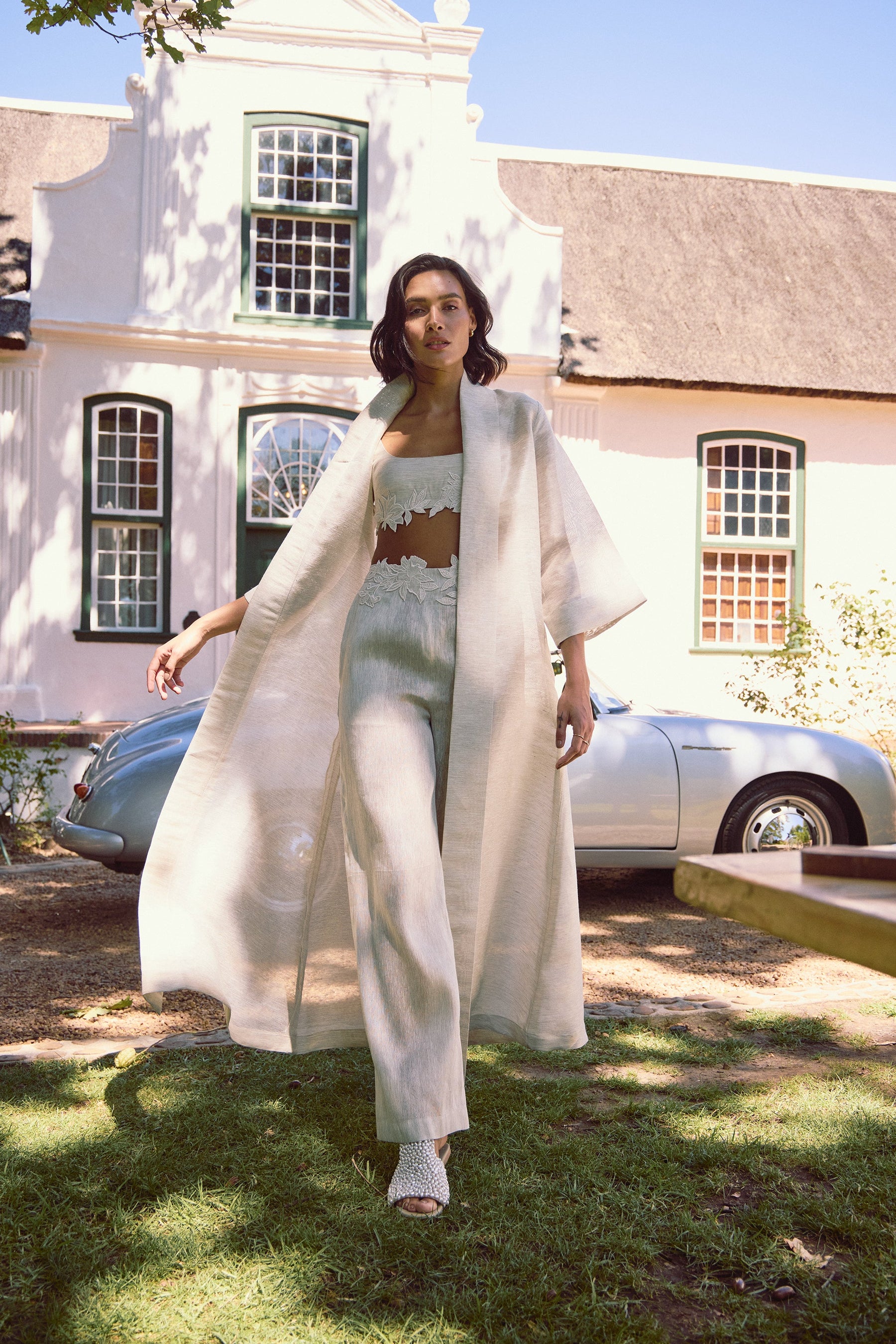 Elizabeth Pants (Ivory - Natural)