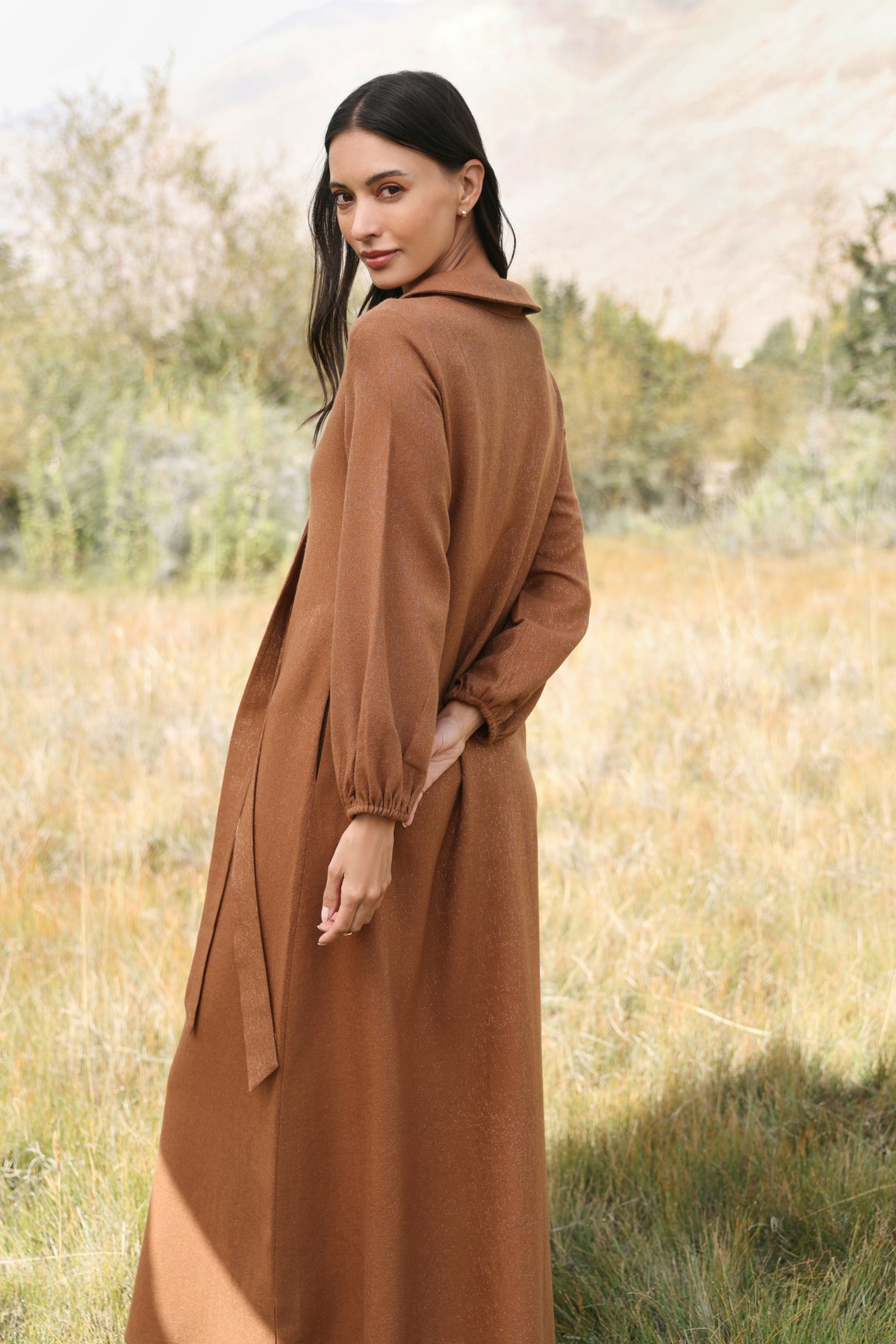 Autumn Chill Dress (Maple)