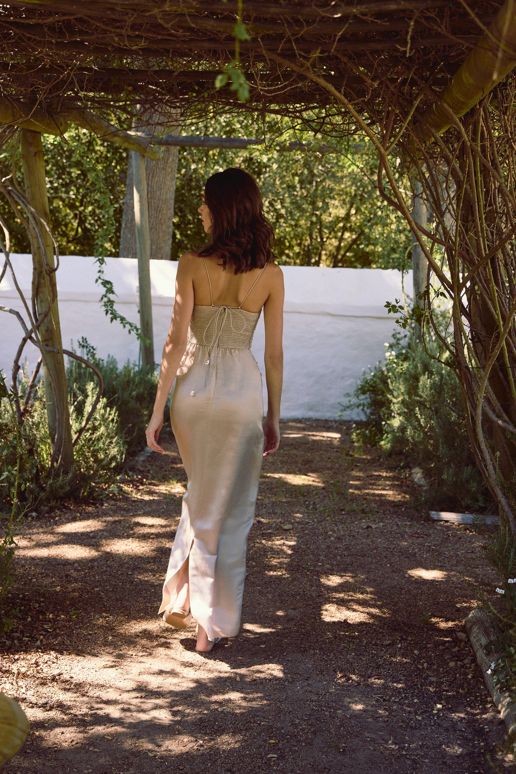 Rosendal Dress (Natural Ivory)