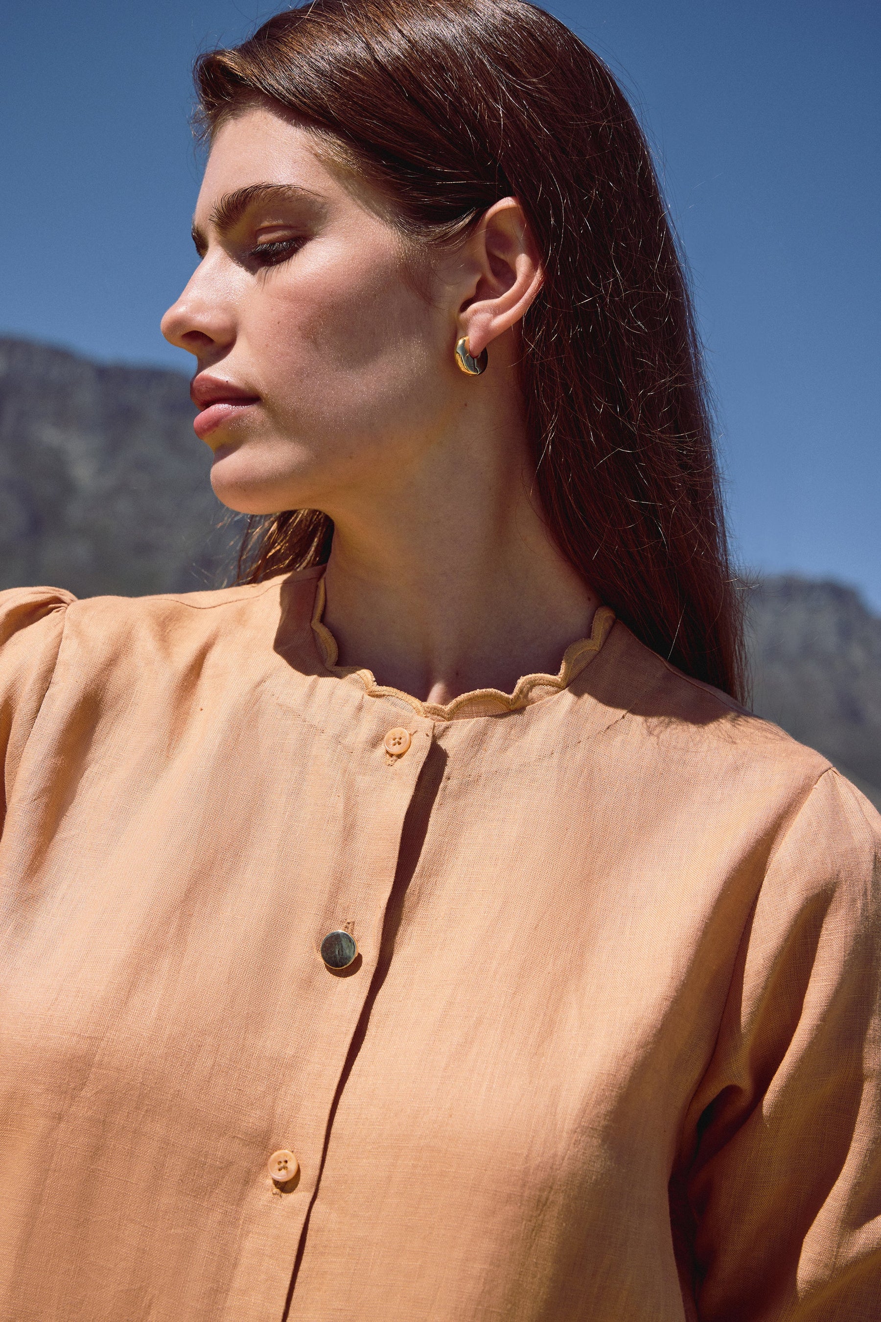 SAND Outwear  Shirt (Tangerine)