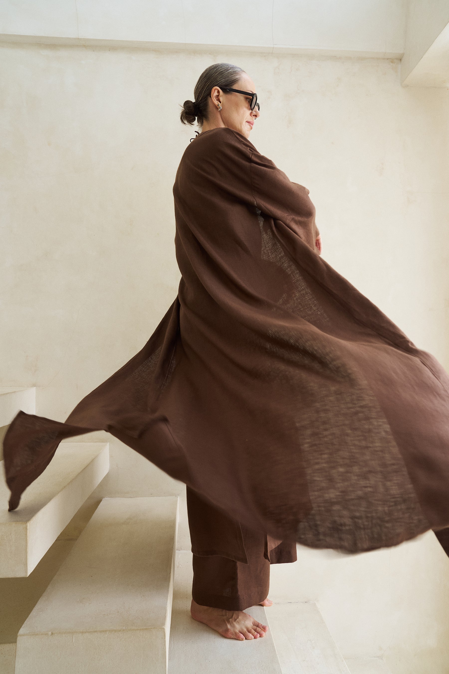 Long Stay Top (Espresso) & Solace Overlay (Espresso)