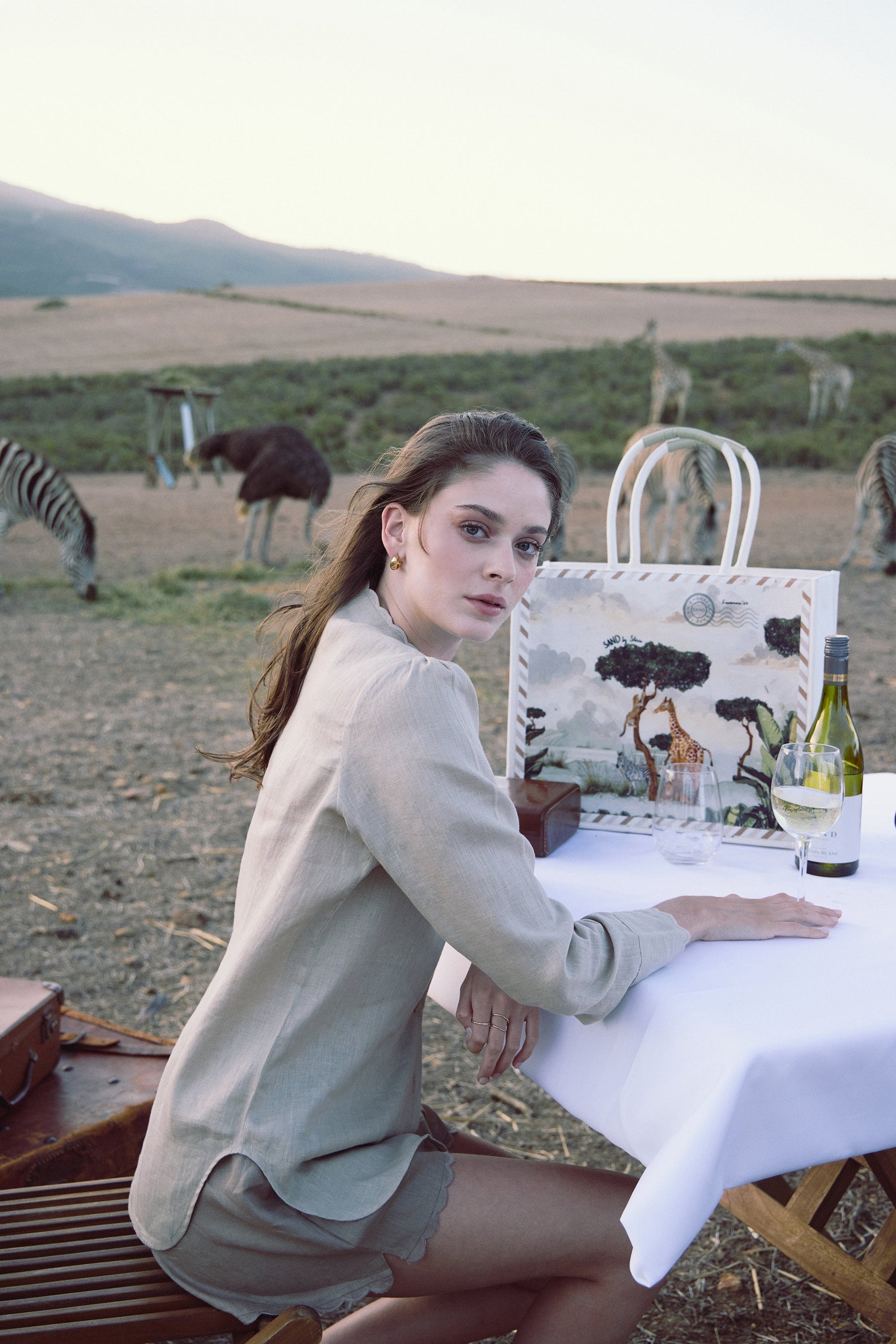 SAND Outwear  Shirt (Latte)