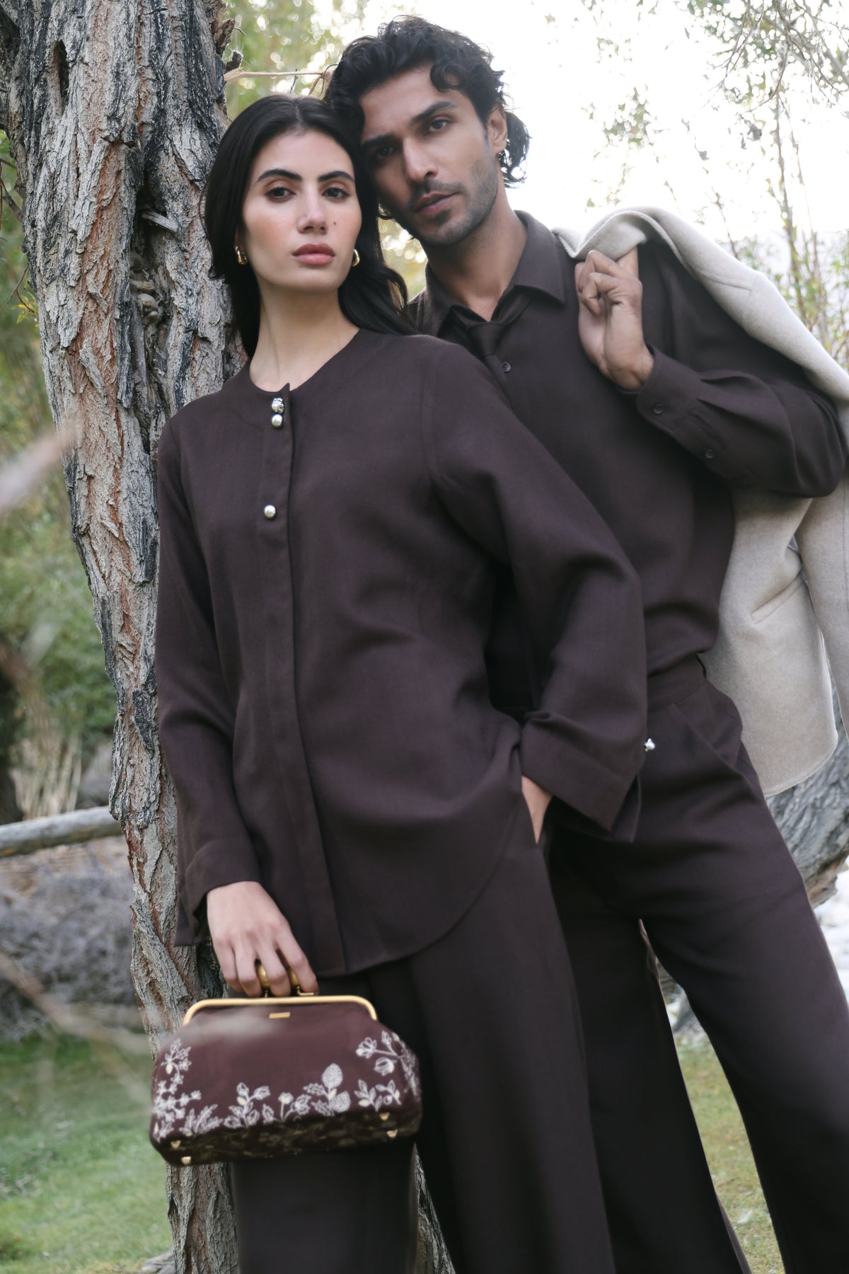 Duskfall Woollen Top (Cocoa)