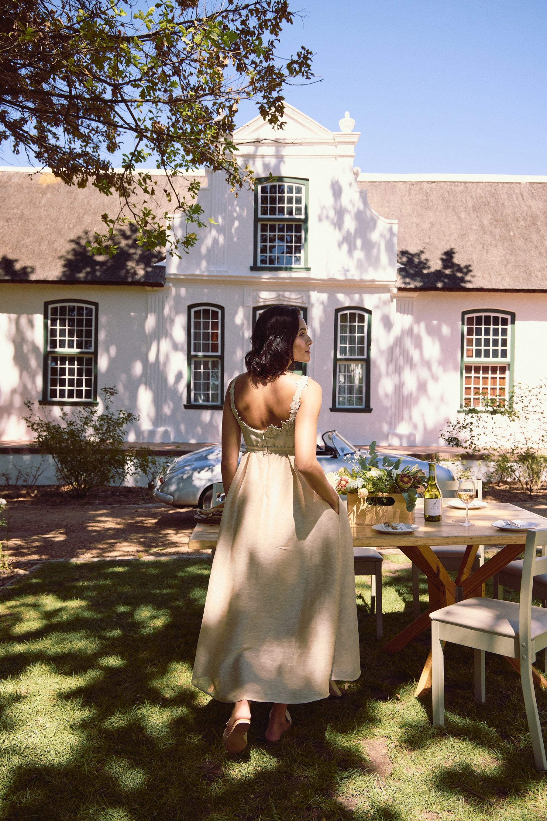 Elizabeth Dress (Almond)