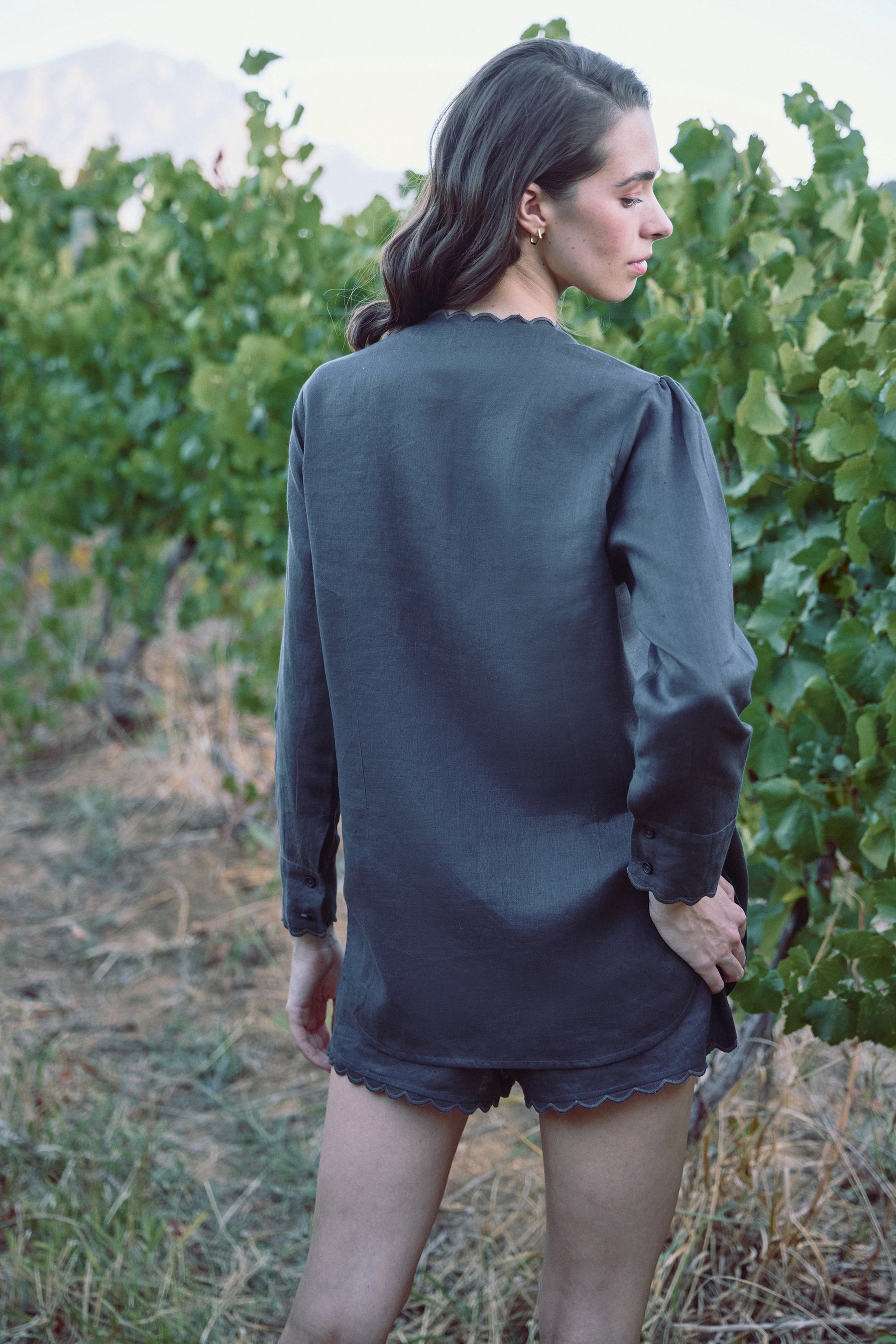 SAND Outwear Shirt (Charcoal) & SAND Outwear Shorts (Charcoal)