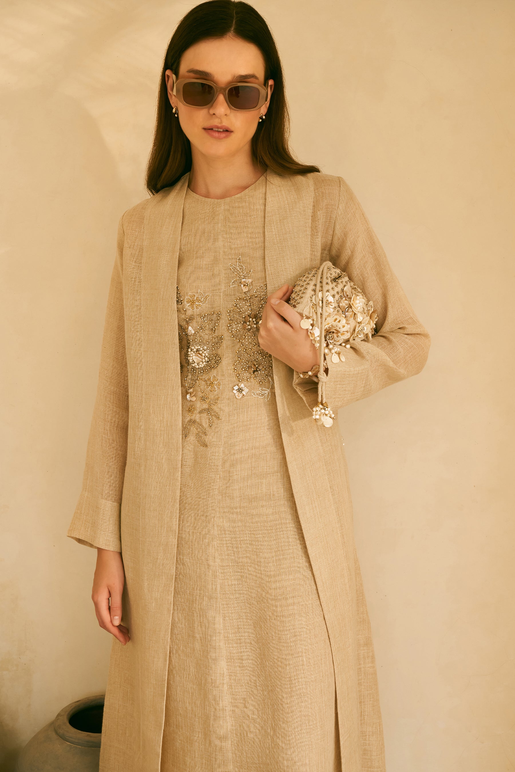 Soft Glow Dress (Natural)