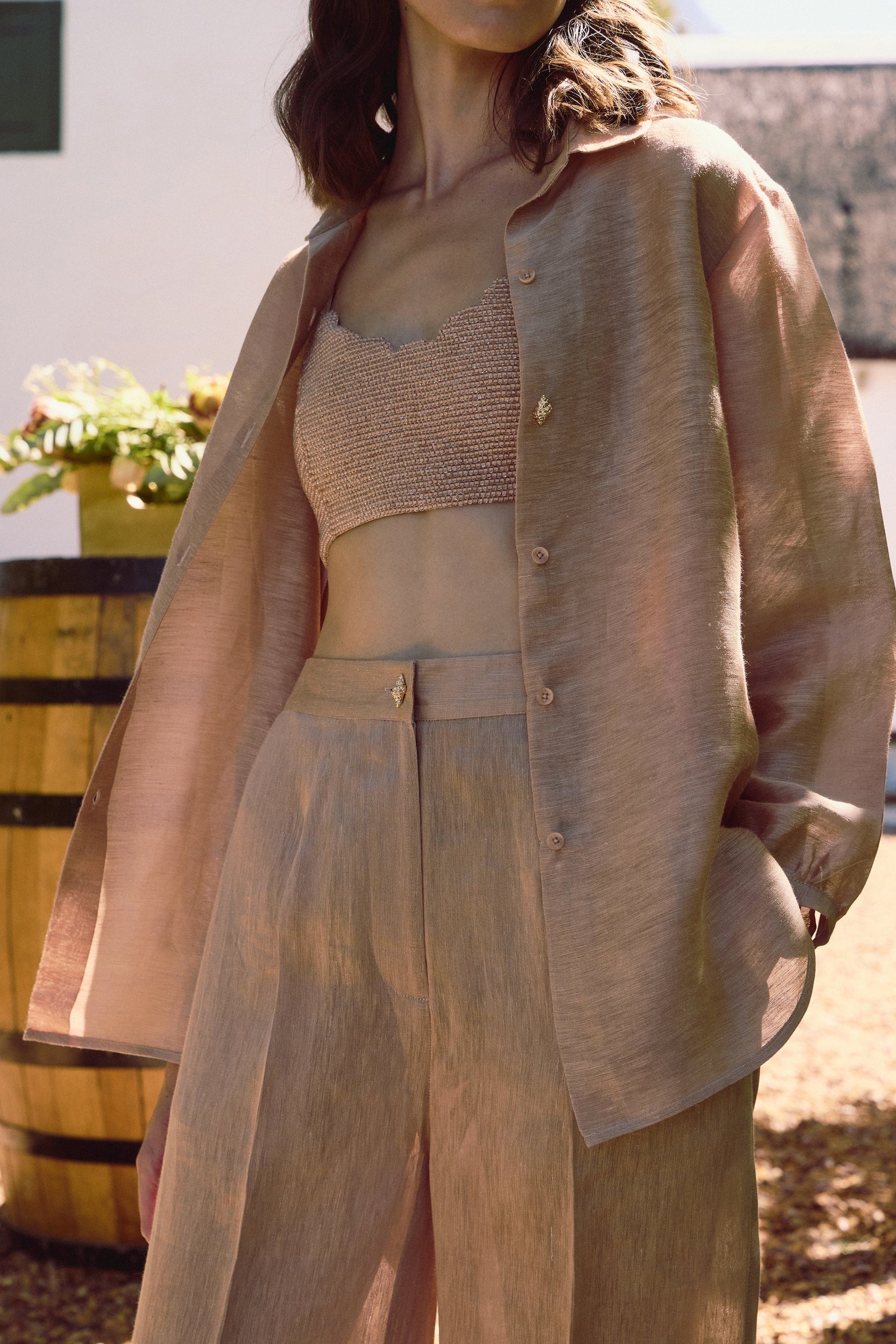Sousse Shirt & Sousse Pants (Blush)