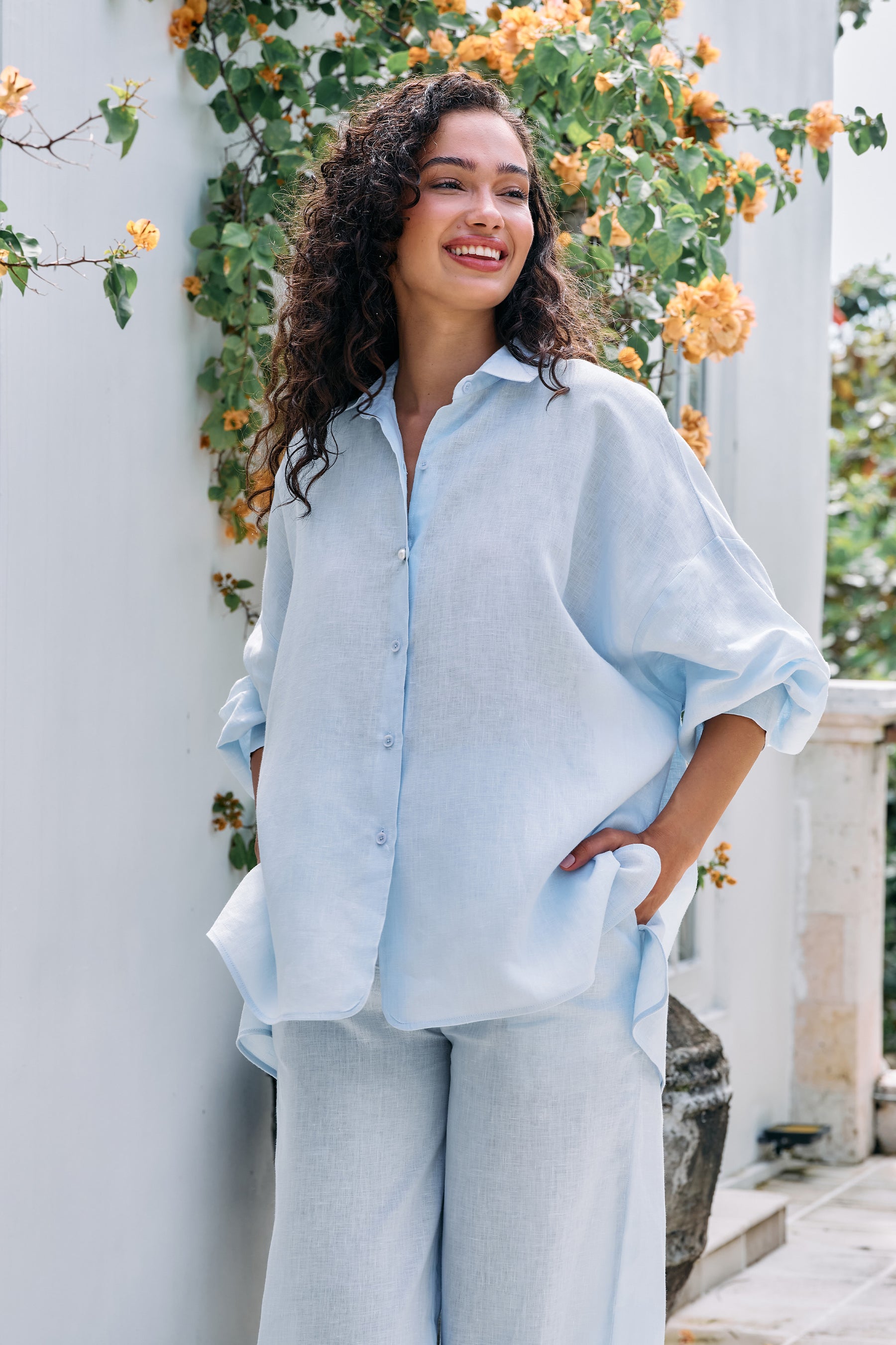 Breezy Day Shirt (Spring Blue)