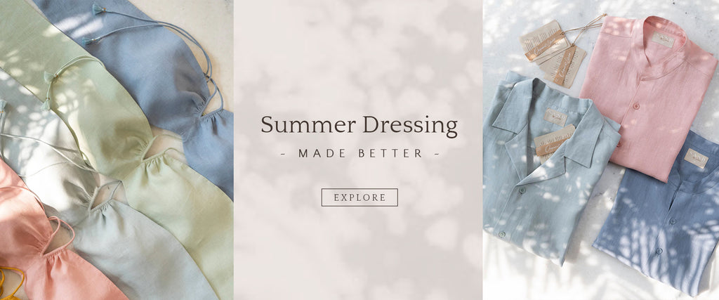 summer organic clothing for men & women