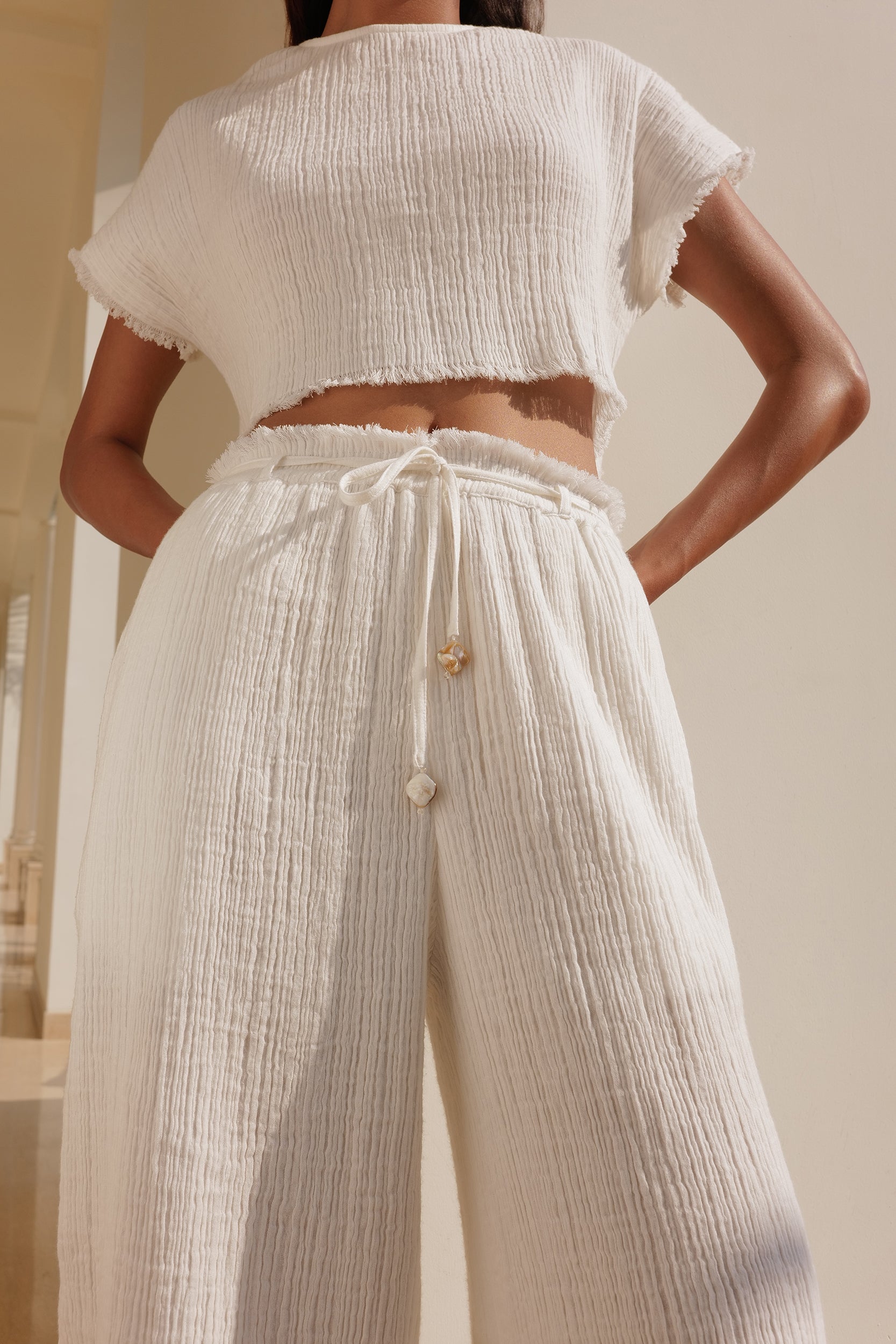 Chile Co-Ord Set - Ivory