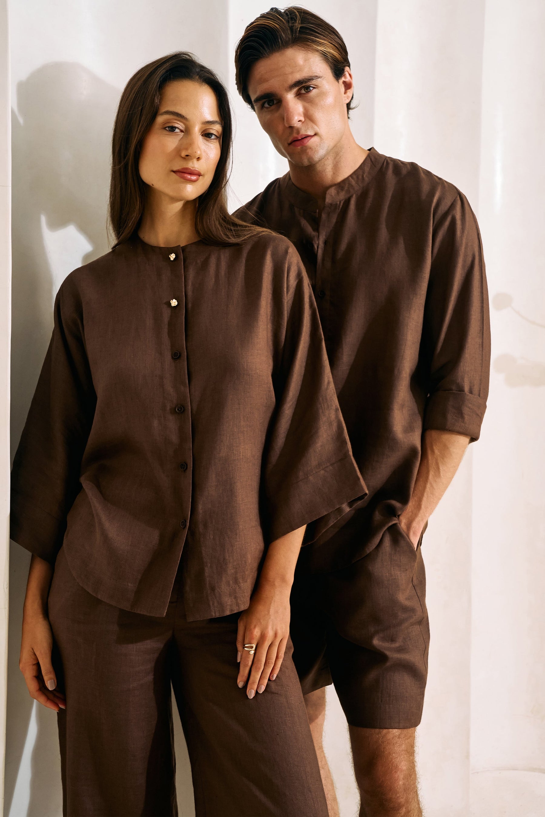 At Ease Shorts- MAN (Espresso)