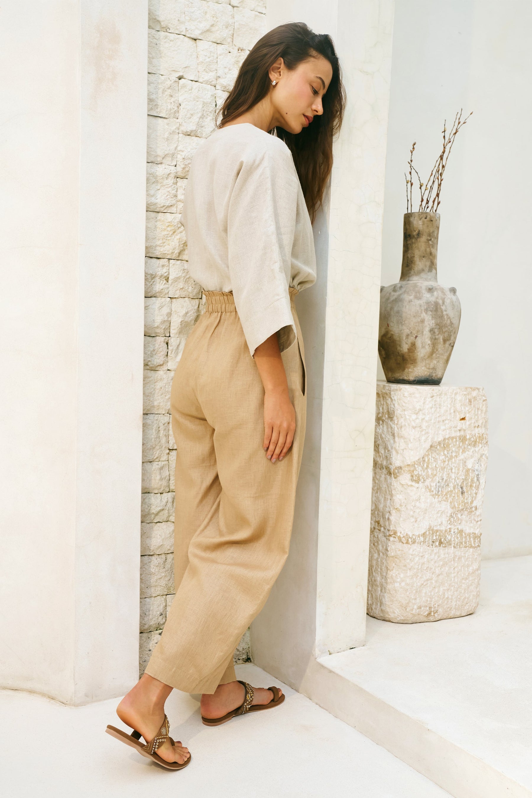 Drift Jumpsuit (Natural - Sand)