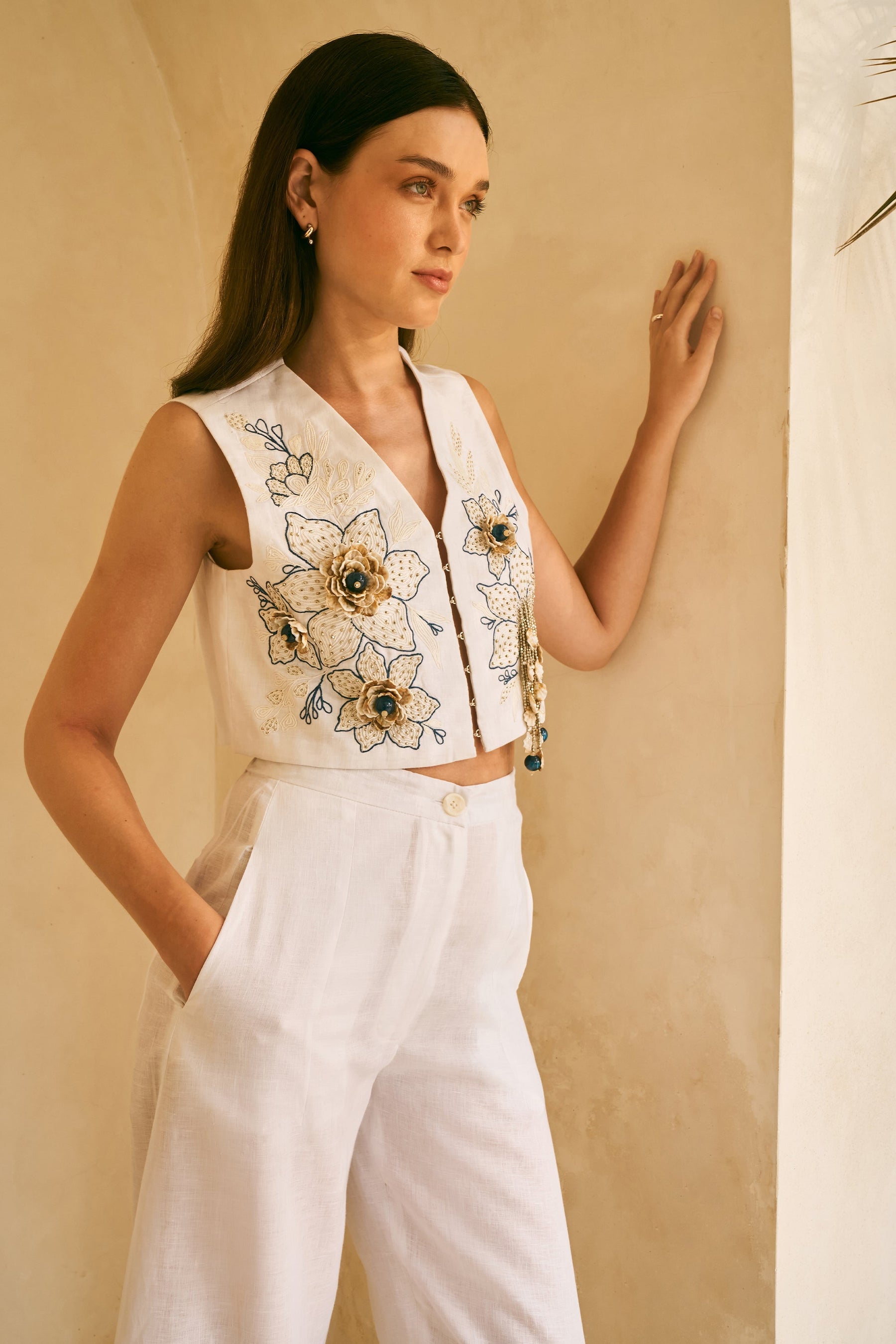 Small Hours Top (White)