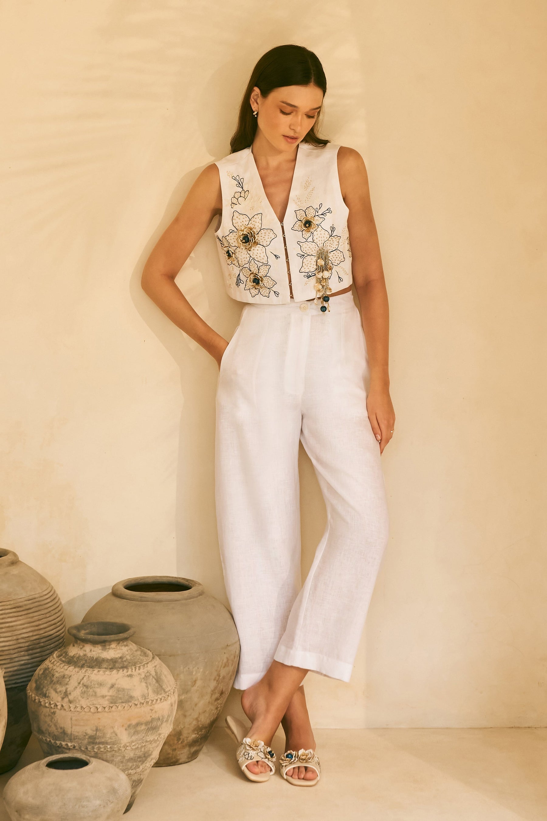 Small Hours Top (White)