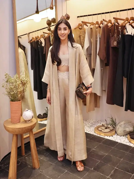 SAND Women Linen Co Ord set