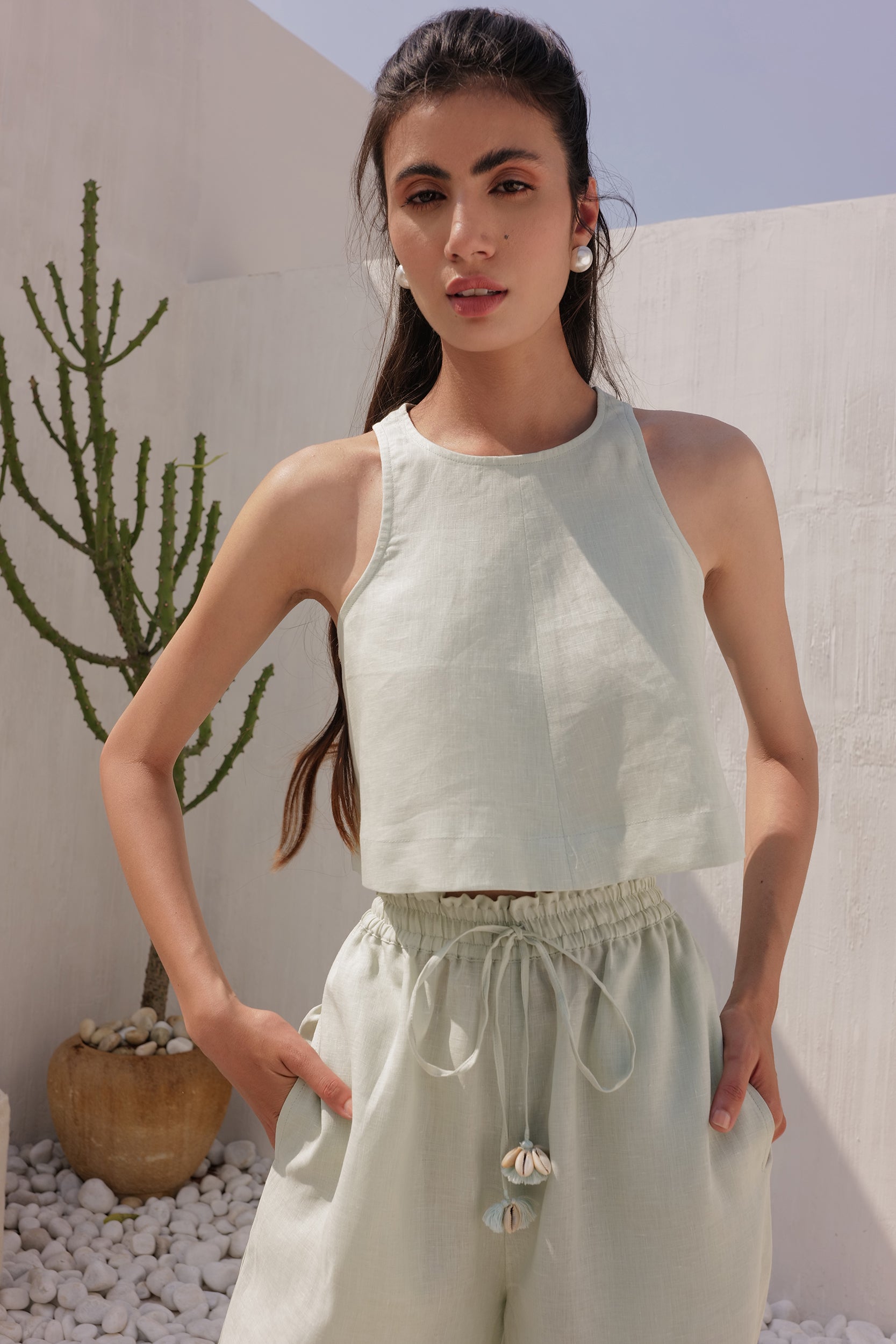 Malta Top (Mint)