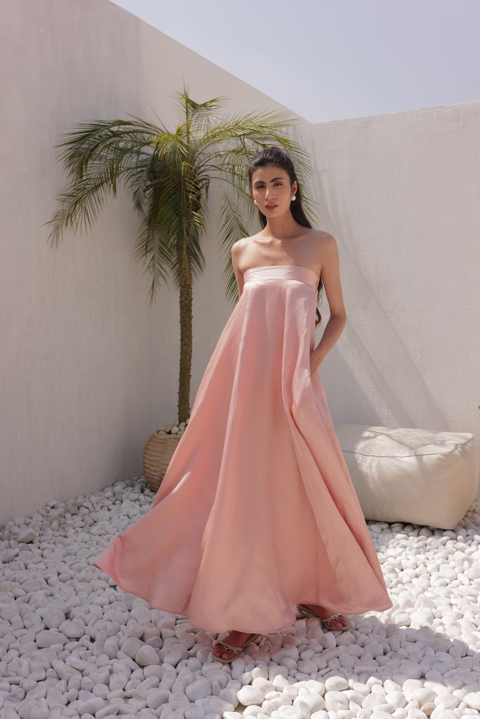 Florida Dress (Dusty Pink) M Florida Dress (Dusty Pink) M