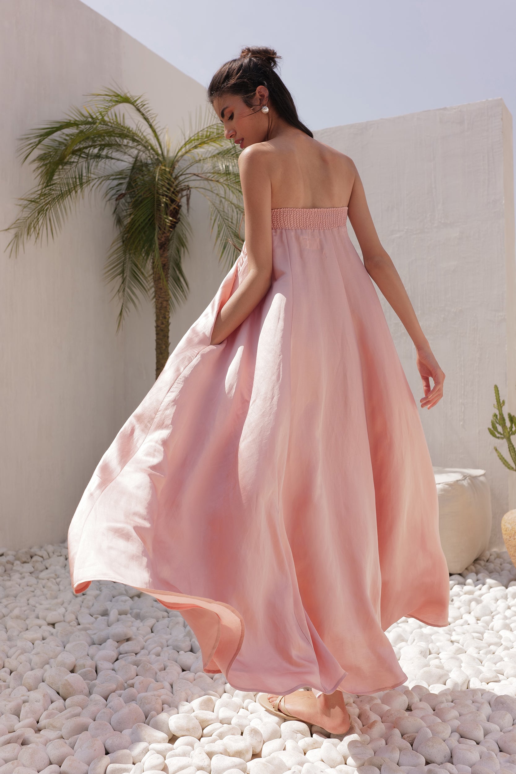Florida Dress (Dusty Pink) M Florida Dress (Dusty Pink) M