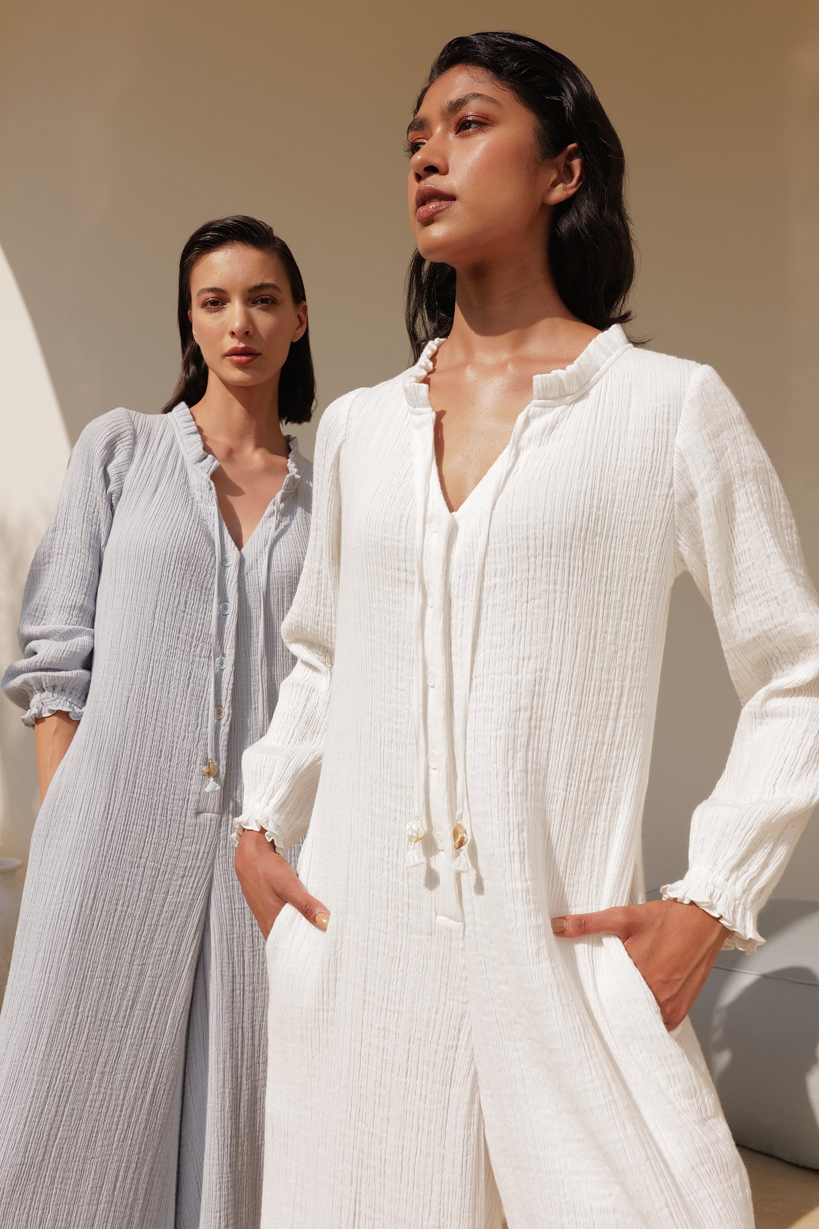 Kos Jumpsuit (Ivory)