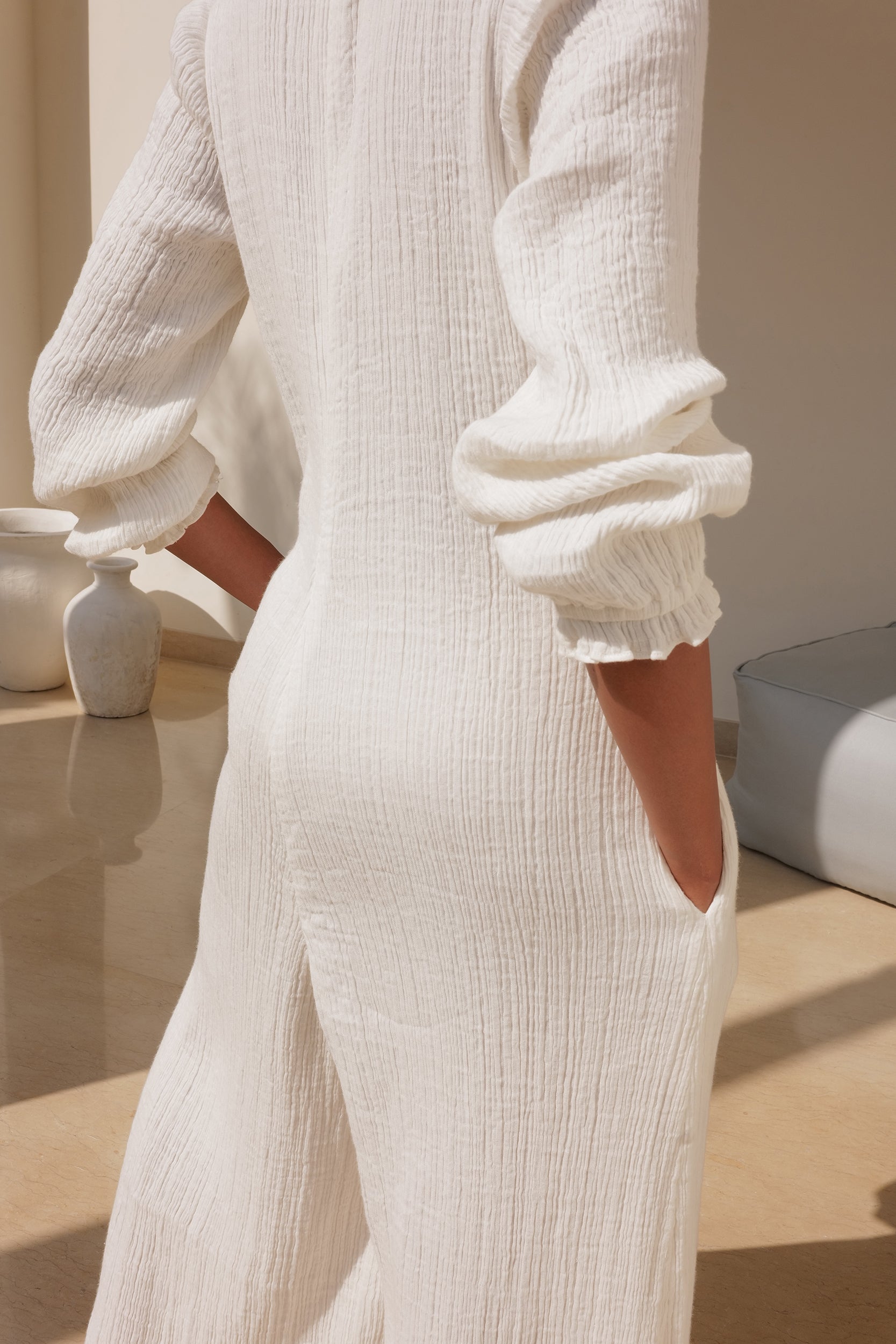 Kos Jumpsuit (Ivory)