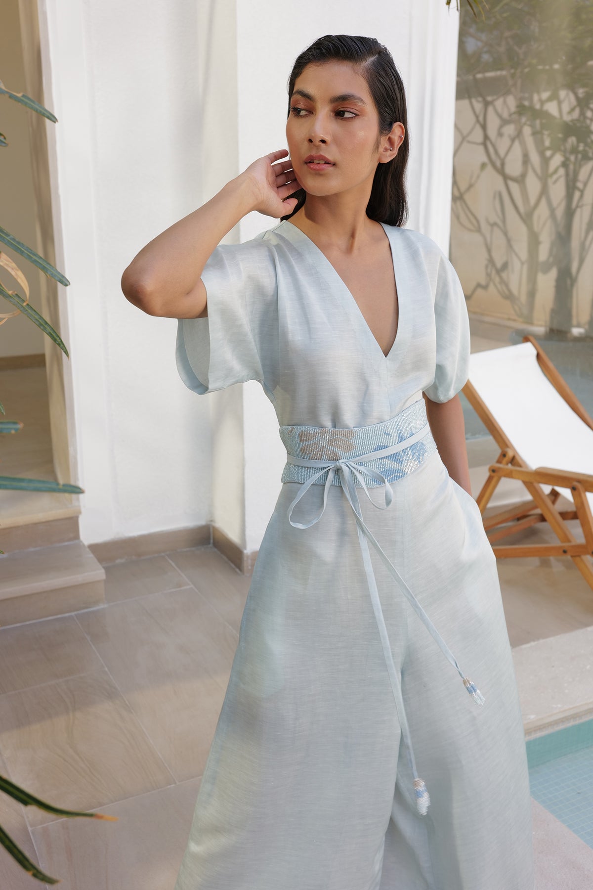 Como Belt (Soft Blue/Dusk Blue)