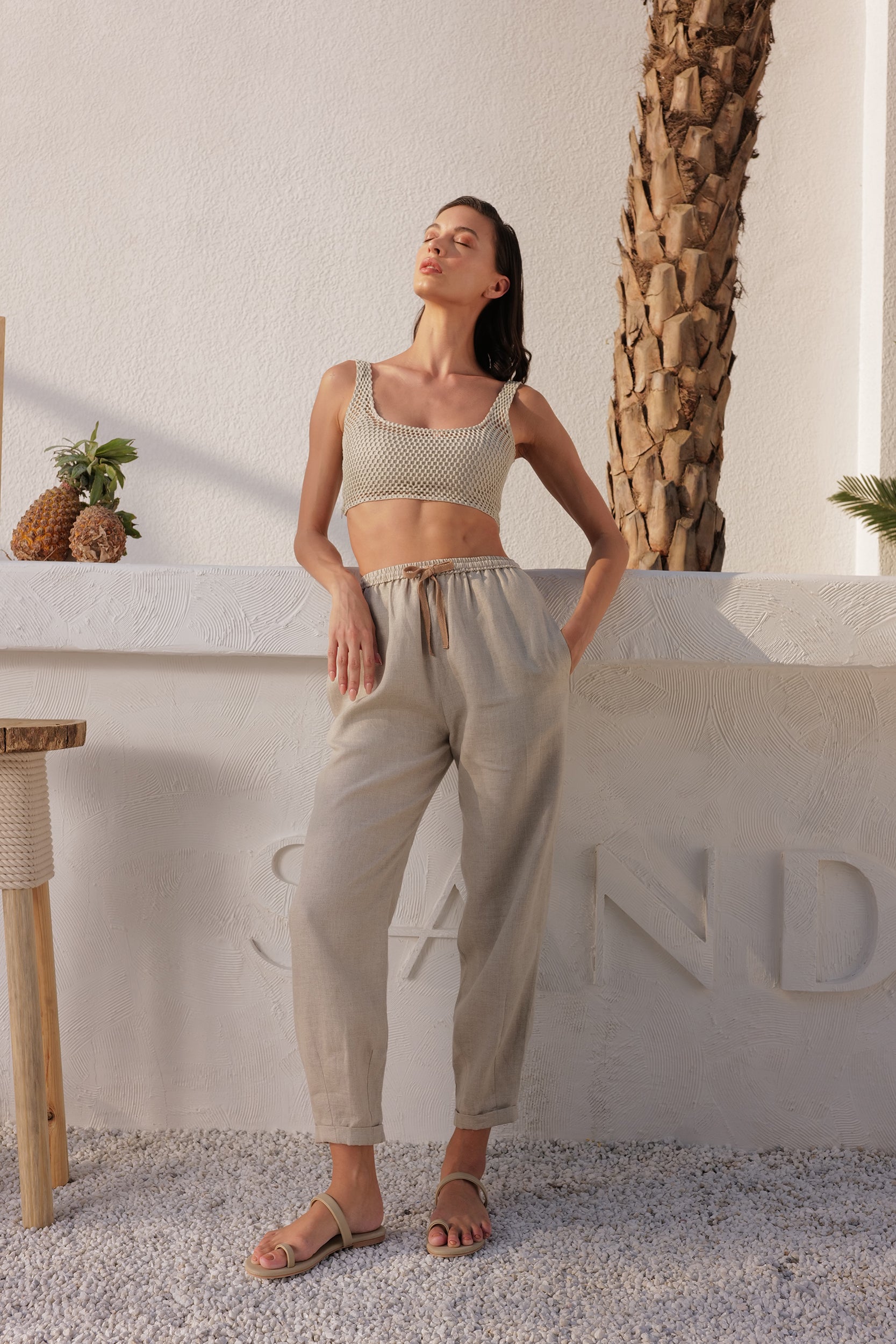 Corfu Bandeau (Natural)