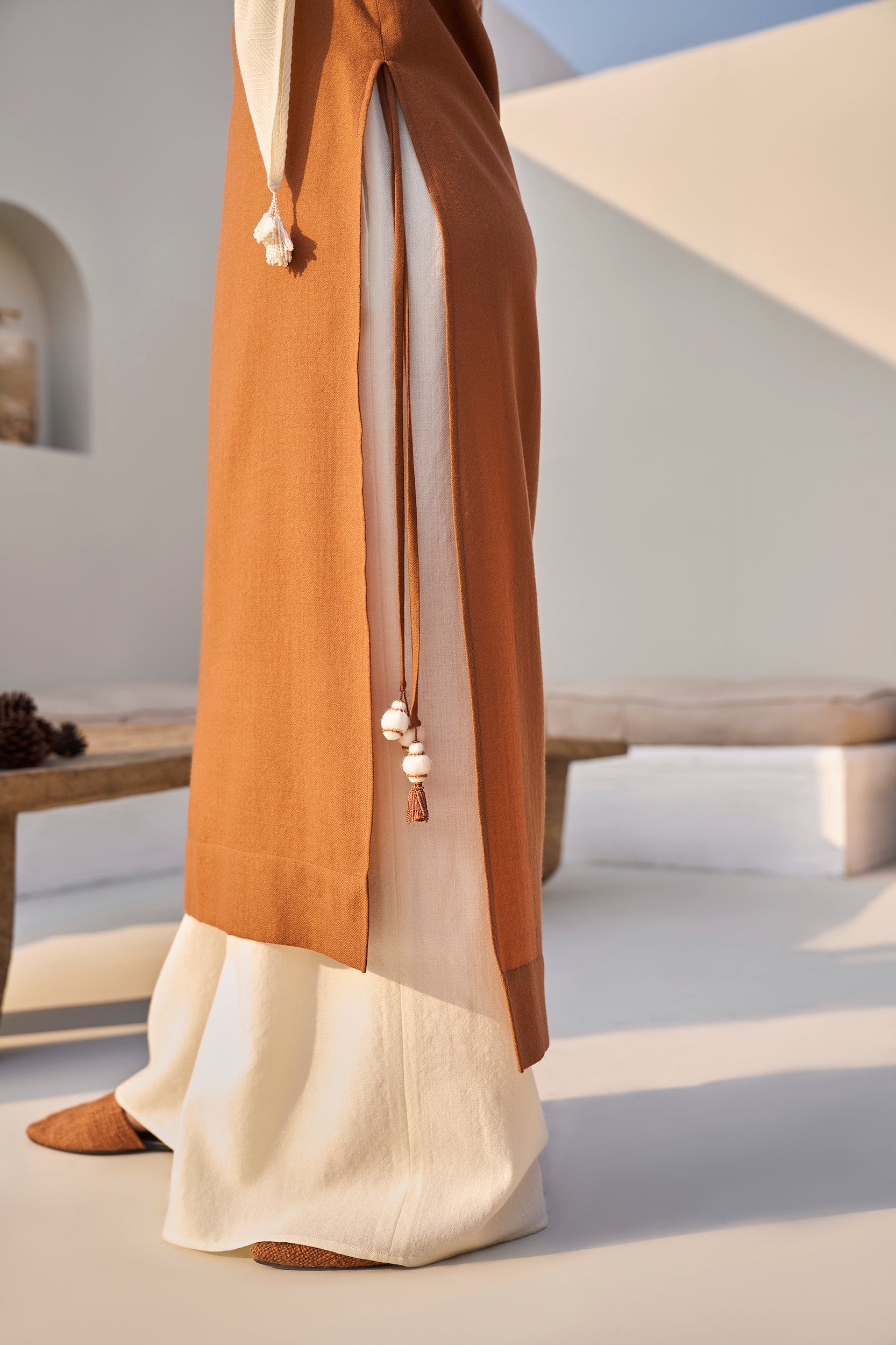 Morocco Woollen Top (Pine)