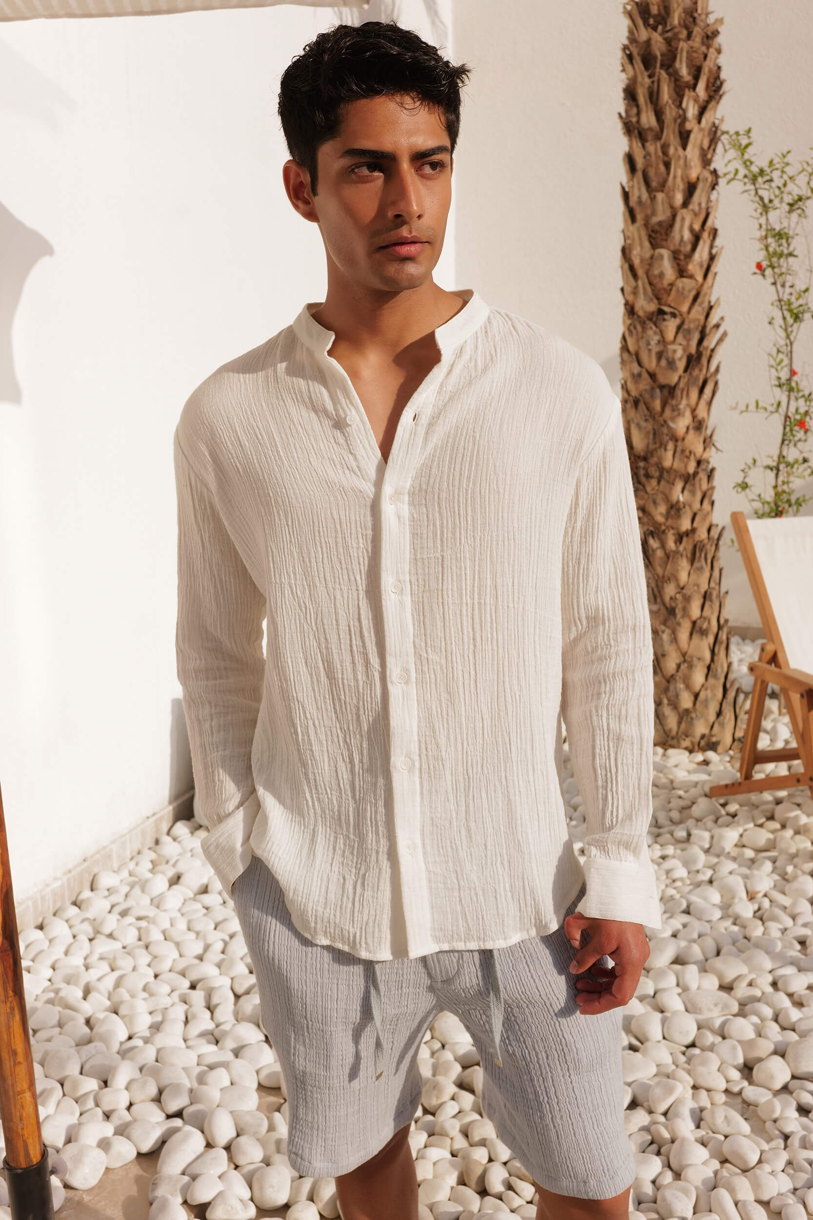 Kos Shirt - Man (IVORY)