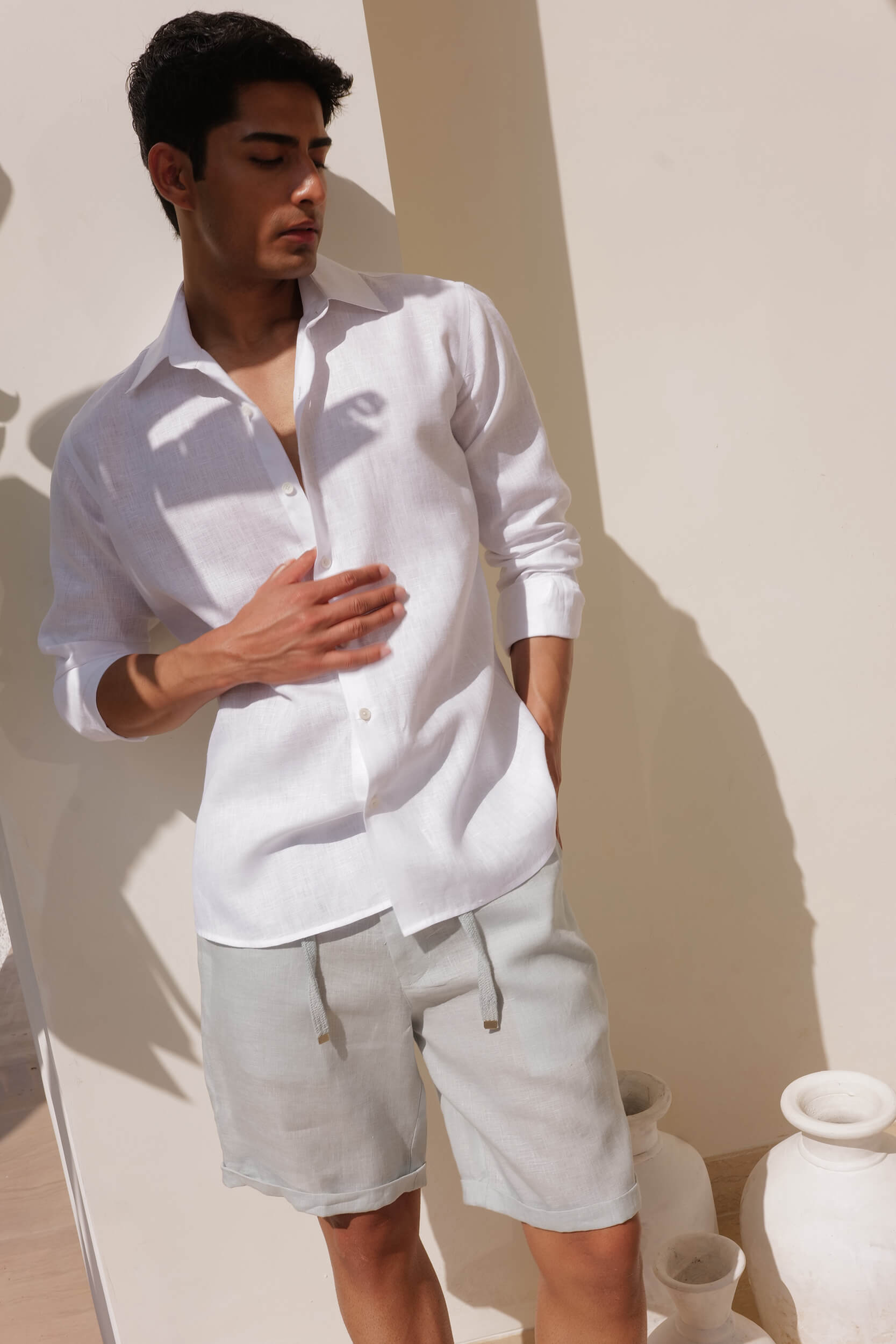Corsica Shirt - Man (White)