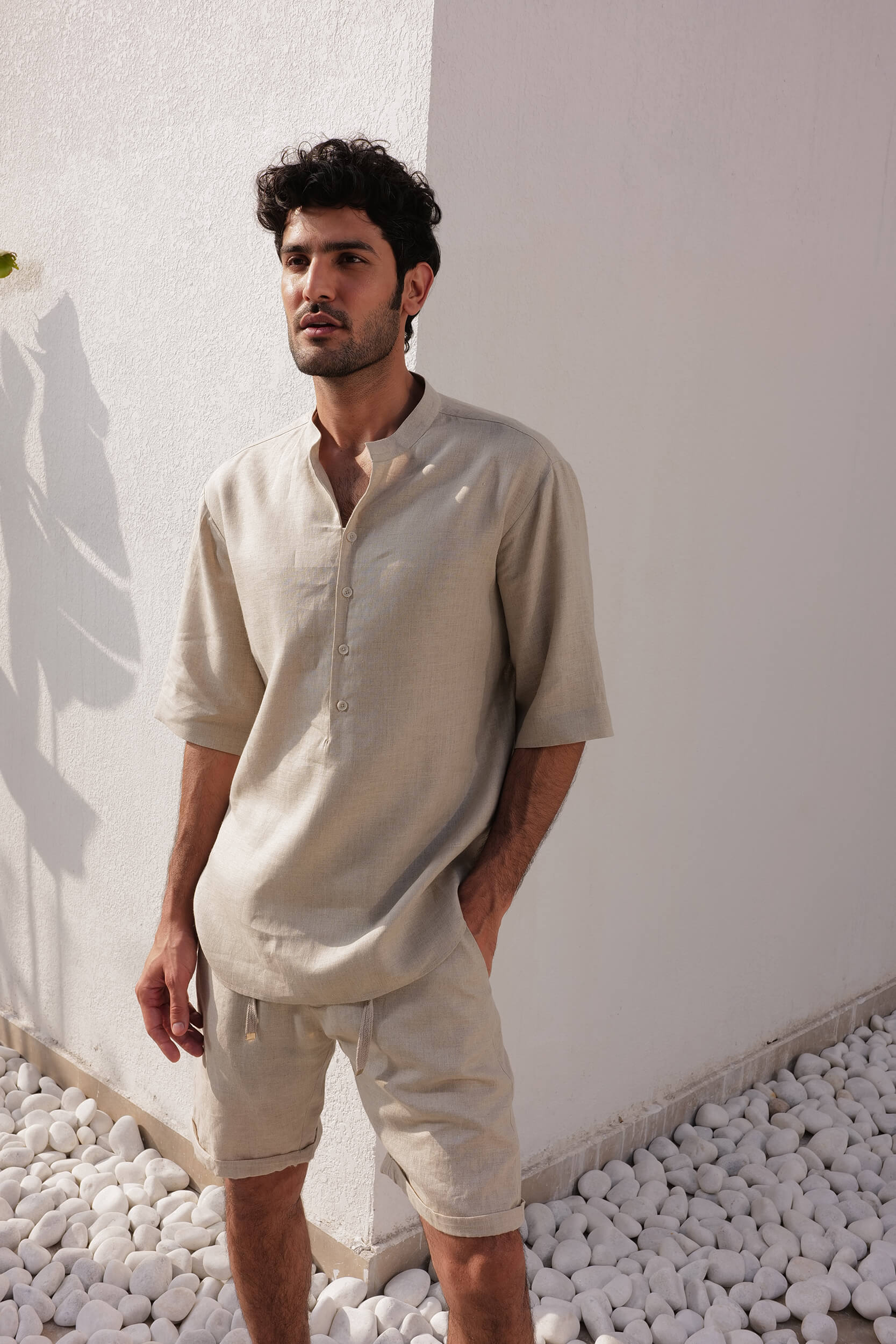Tuscany Shirt - Man (NATURAL)