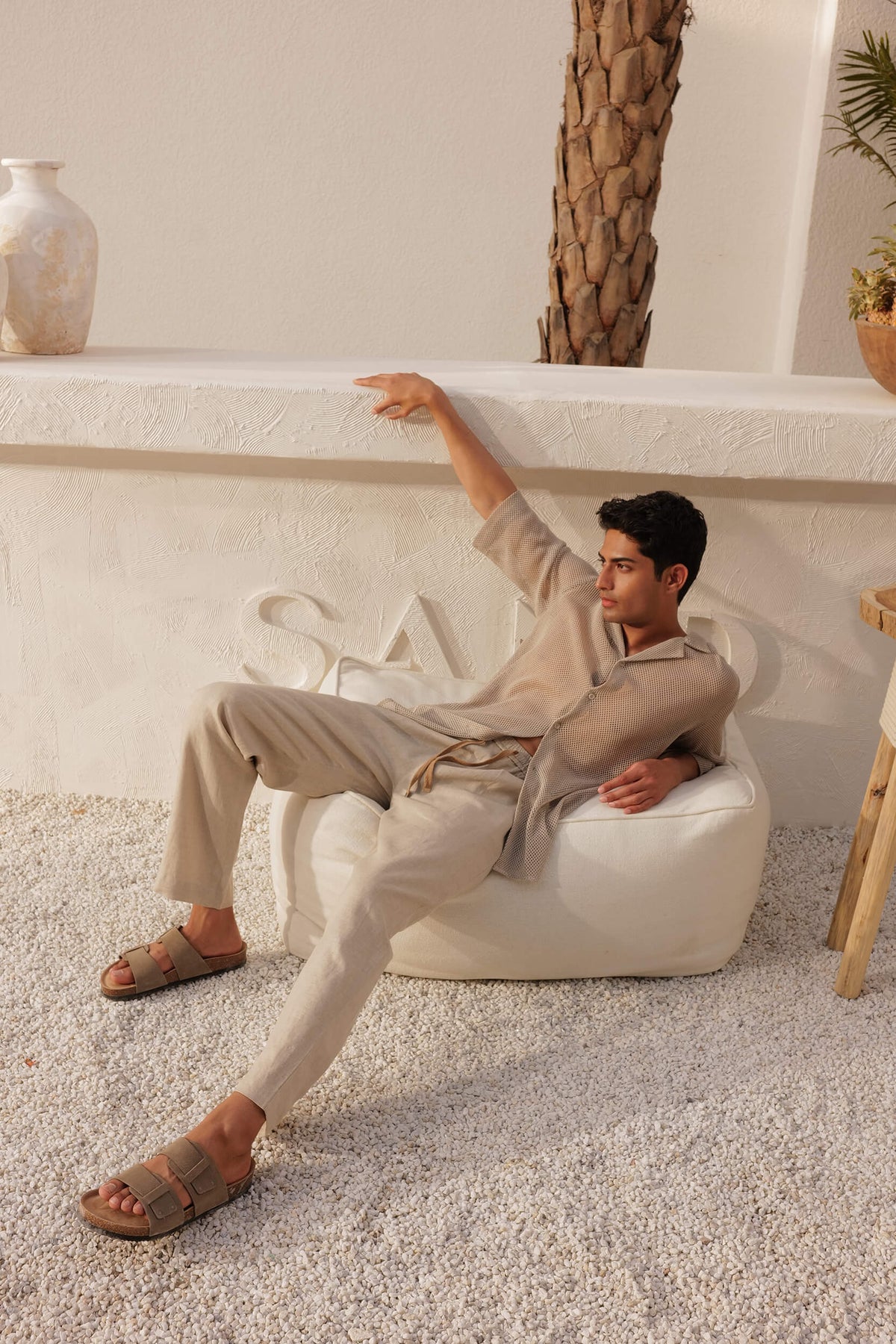 Tuscany Pants - Man (NATURAL)