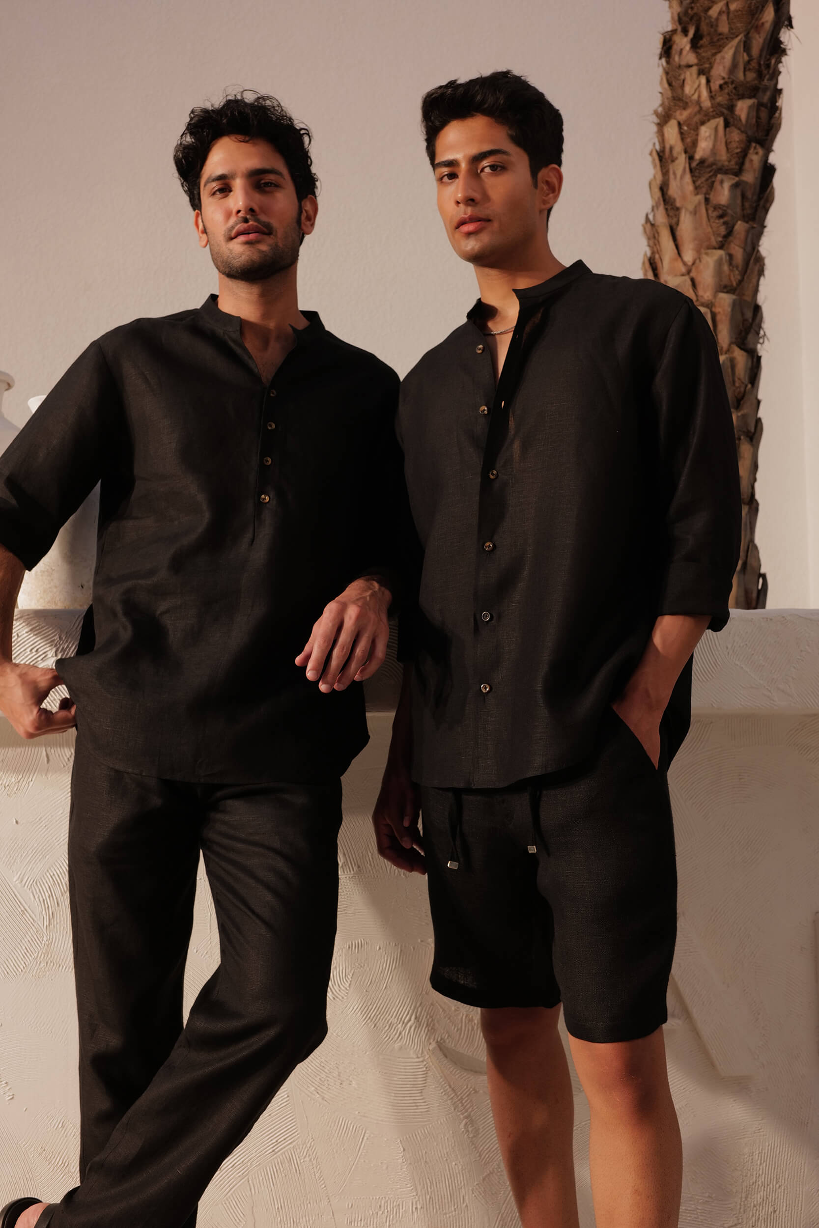 Rome Shirt - Man (BLACK)